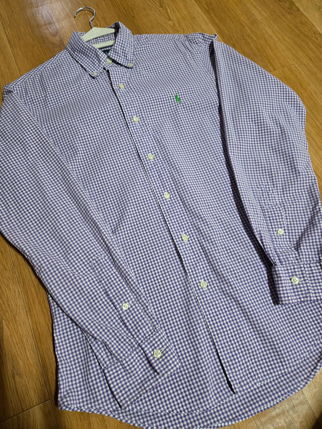 폴로 랄프로렌 남성 커스텀핏 체크 셔츠 상품이미지3