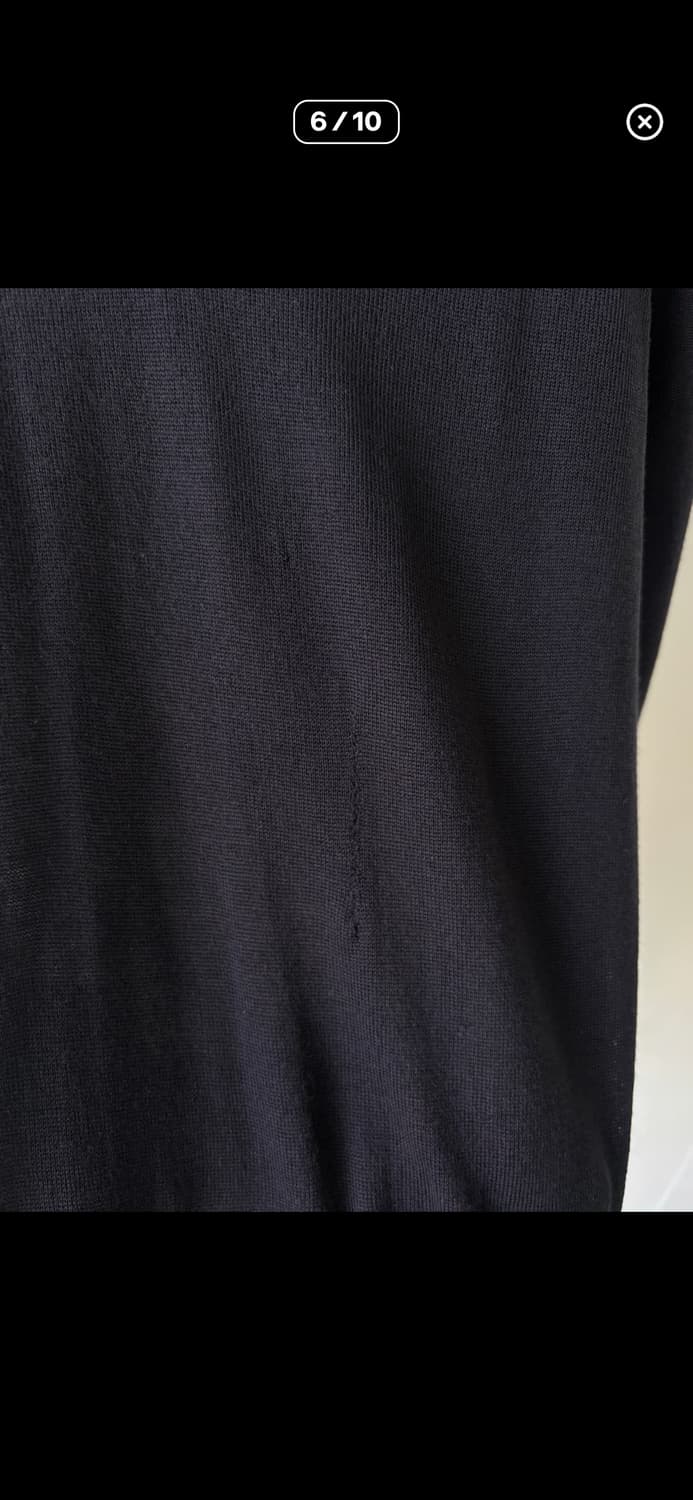 Prada 90s extra fine V-neck 상품이미지5