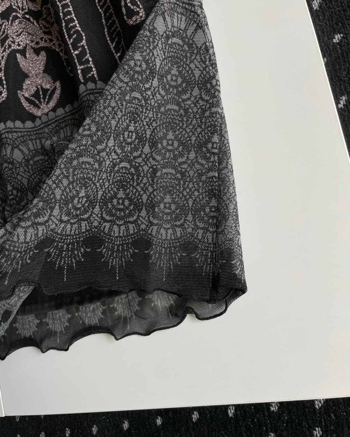 patterned skirt 상품이미지4