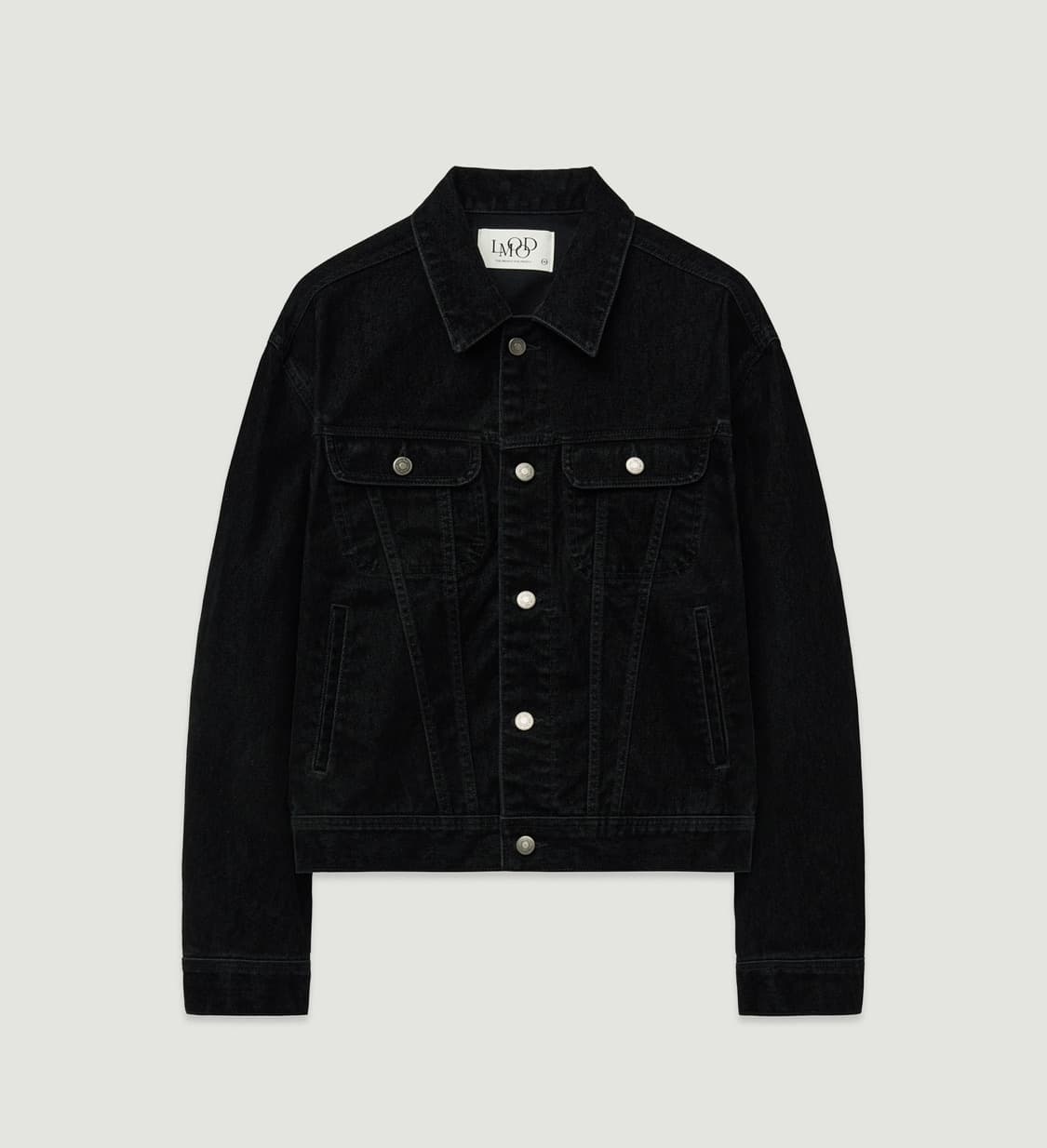 엘무드 버번 데님 벨벳틴 트러커 44 상품이미지3