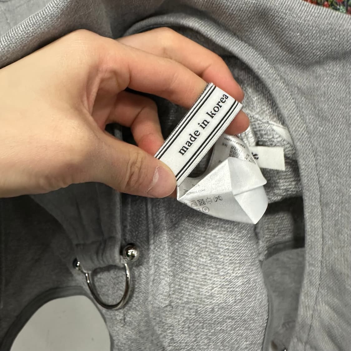 앤더슨벨 로제 패브릭 MA-1 탑 상품이미지7