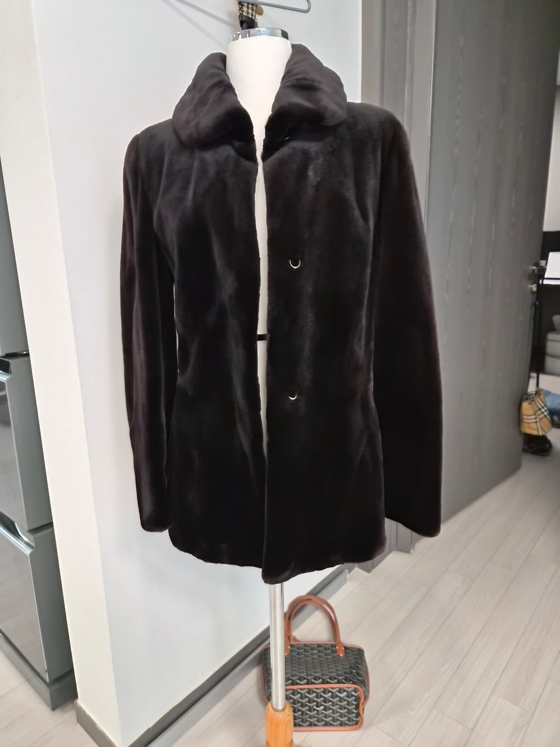 [제이앤지니] 고급스러운 블랙쉬어드 밍크 (Shared Mink  자켓 상품이미지1