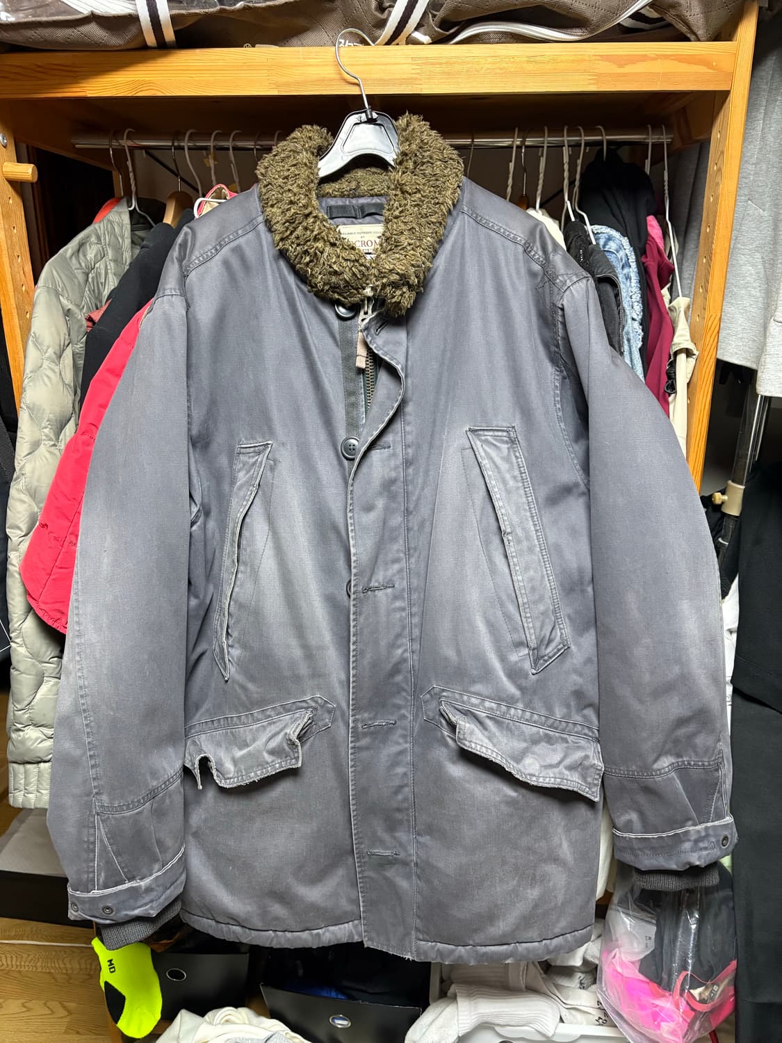 아베크롬비 밀리터리 덱자켓 n3b타입 스노우파카 100~105 상품이미지1