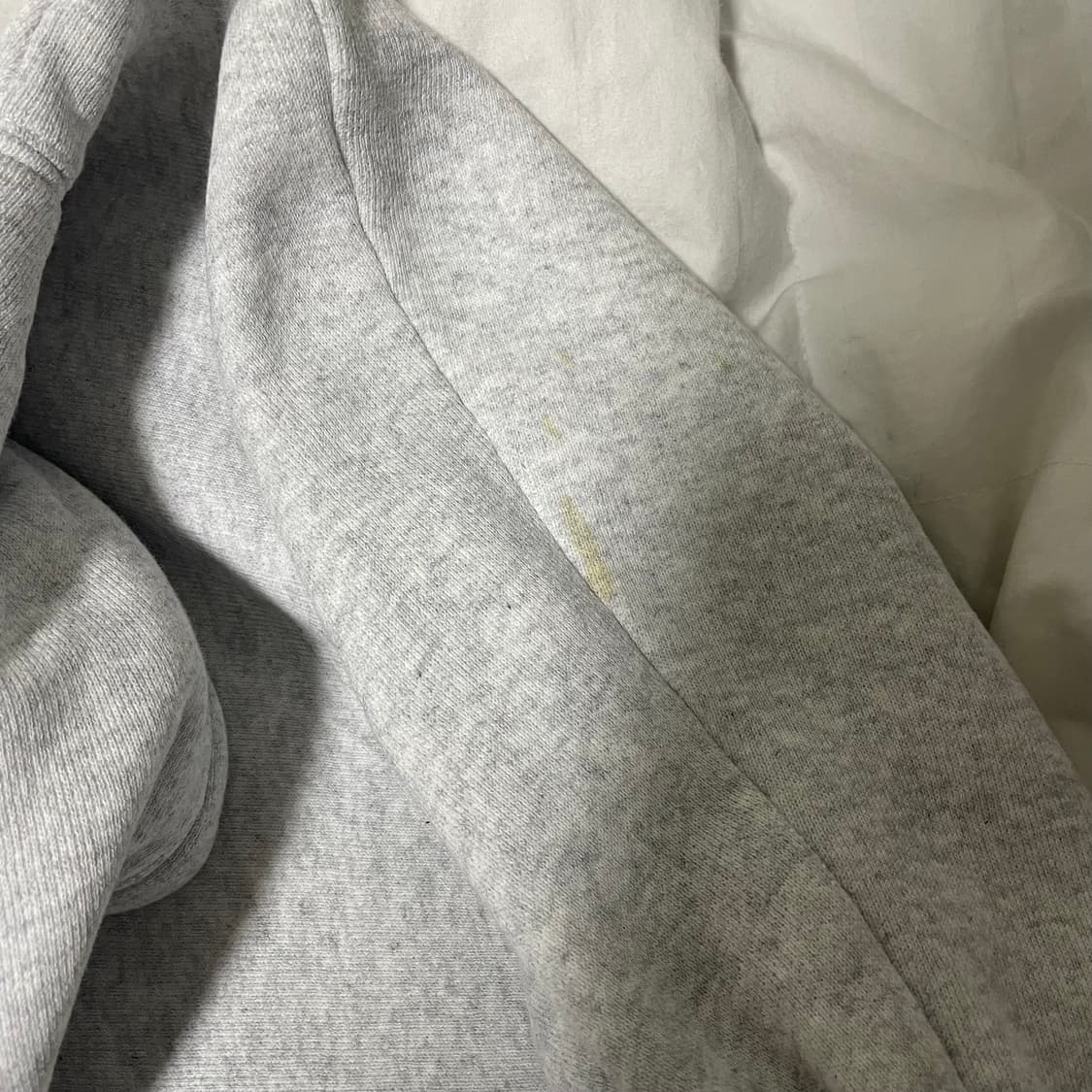 [34] 아워레가시 기모 맨투맨 멜란지 그레이 상품이미지7