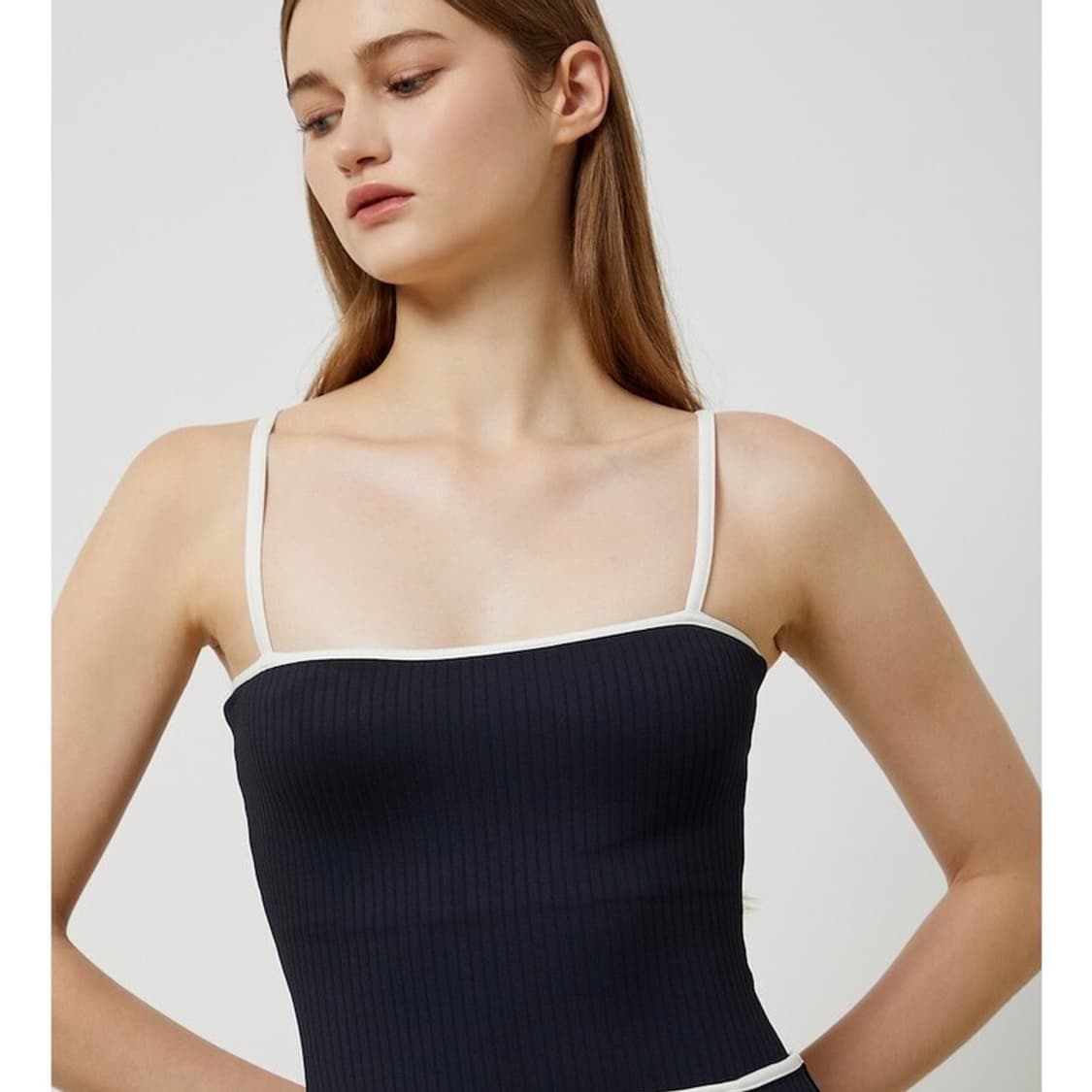 써피 모노키니 수영복 스커트 커버업 세트 상품이미지2