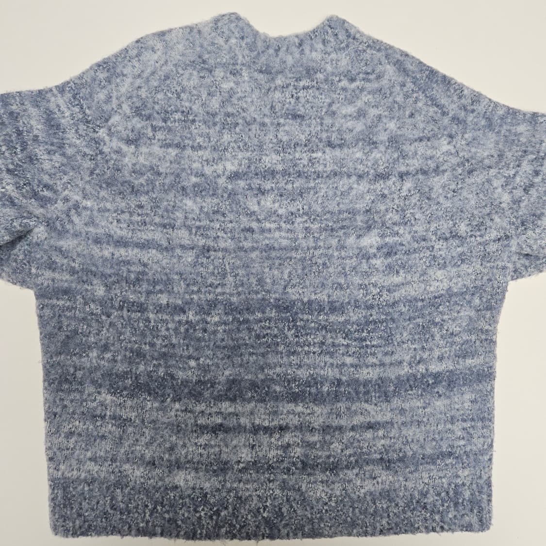 (무료배송) 오라리 울 알파카니트 믹스블루 / 1사이즈 (택채 새상품급) 상품이미지3