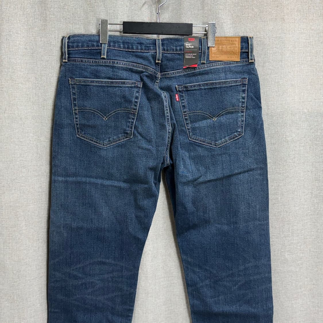 [W38/새상품] 리바이스 502 테이퍼핏 데님 청바지 상품이미지5
