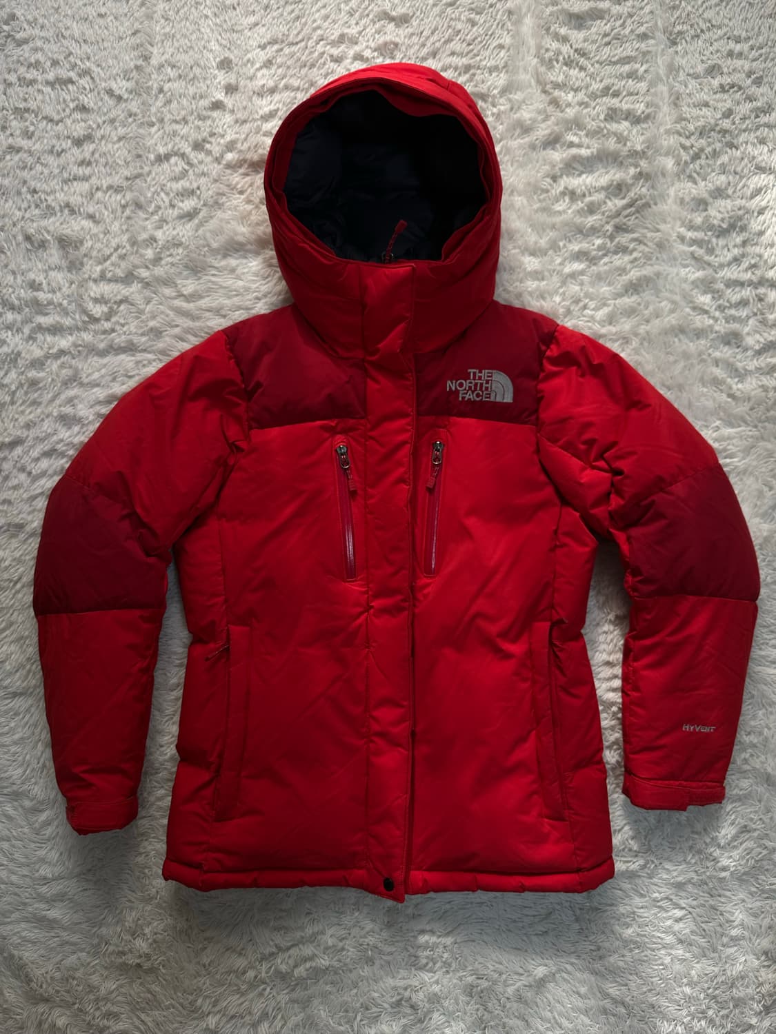 노스페이스 키즈 패딩 85(M) 빨간색 상품이미지1