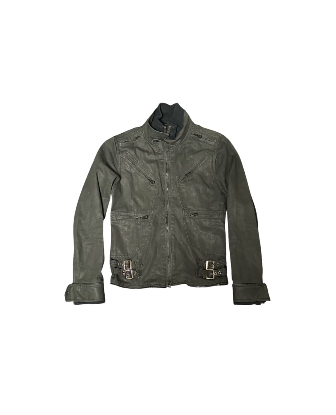 Fuga 00s rare coating rider jacket 상품이미지1