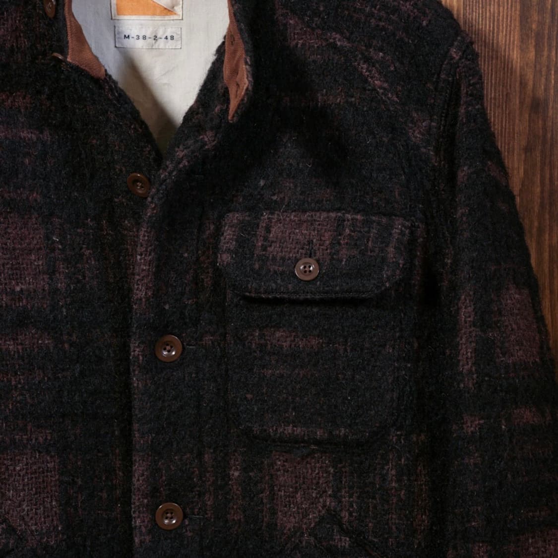 Sound Man japan 트위드 워크자켓 상품이미지5