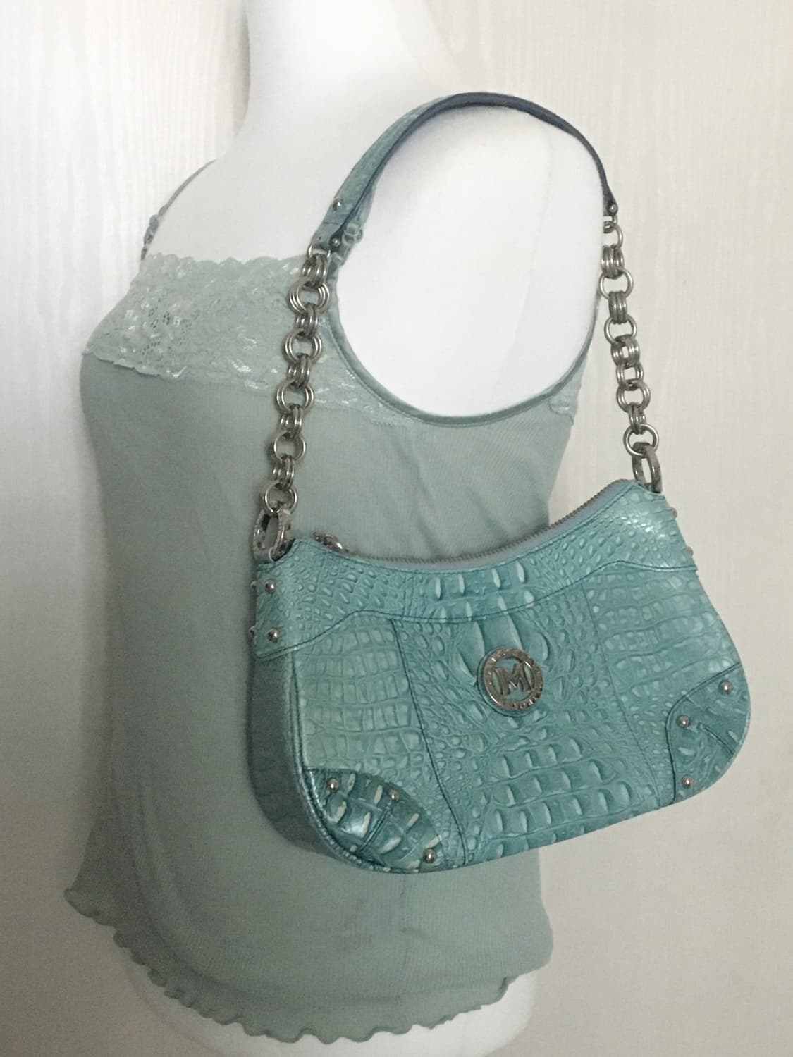 Metro City mint shoulder bag 상품이미지3