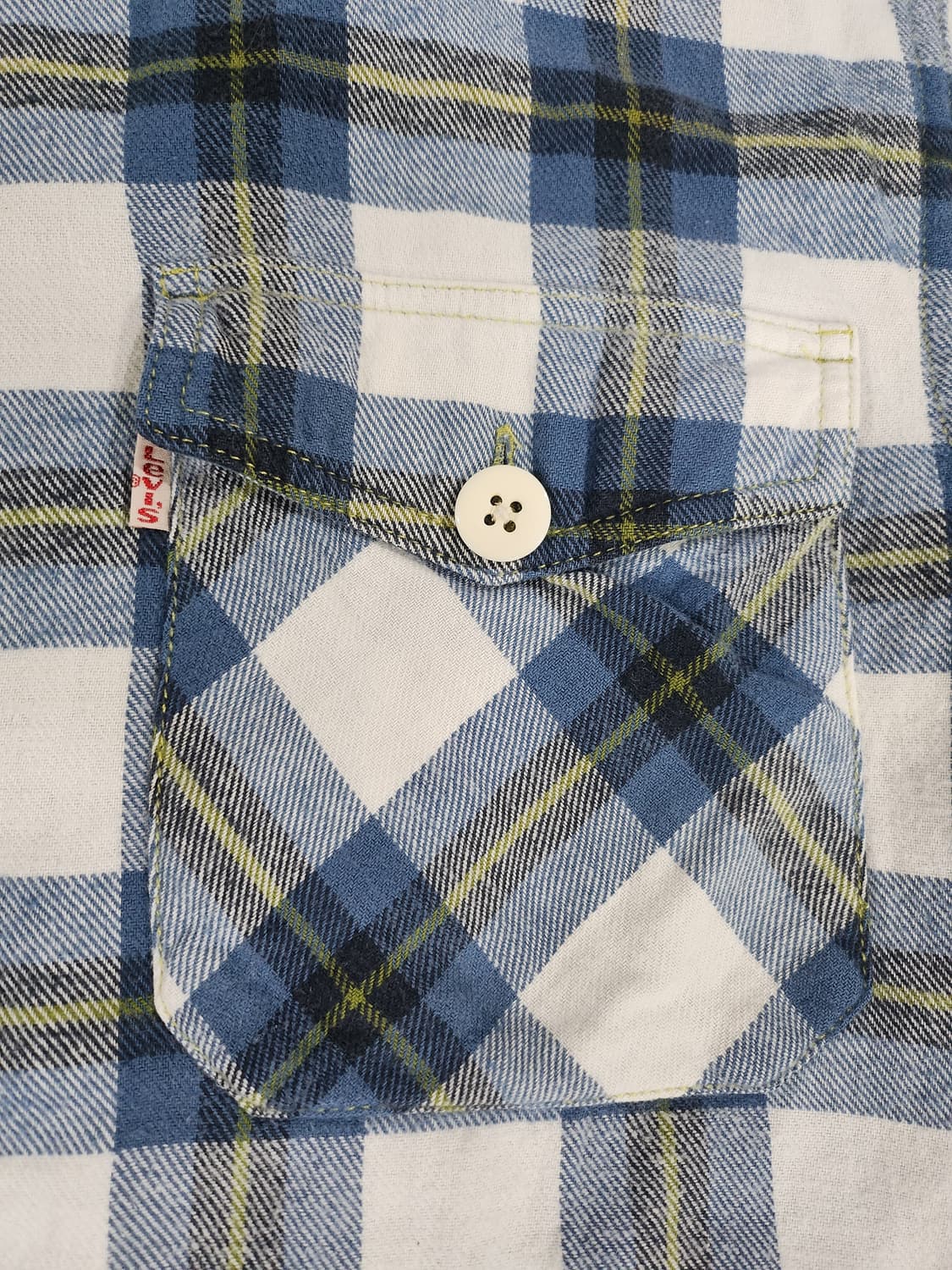 리바이스 체크 셔츠 상품이미지5