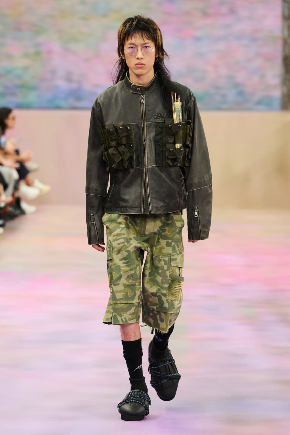 앤더슨벨 초회판 디포트 카모플라쥬 카고 쇼츠 48 상품이미지1