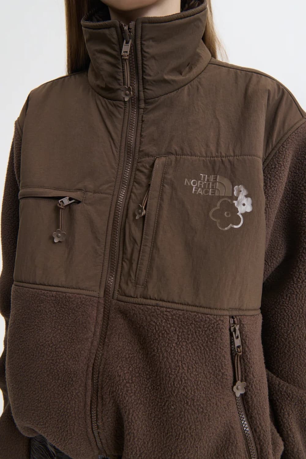 [M,L]세실리에 반센 x 노스페이스 25fw 리버시블 플리스 자켓 상품이미지2