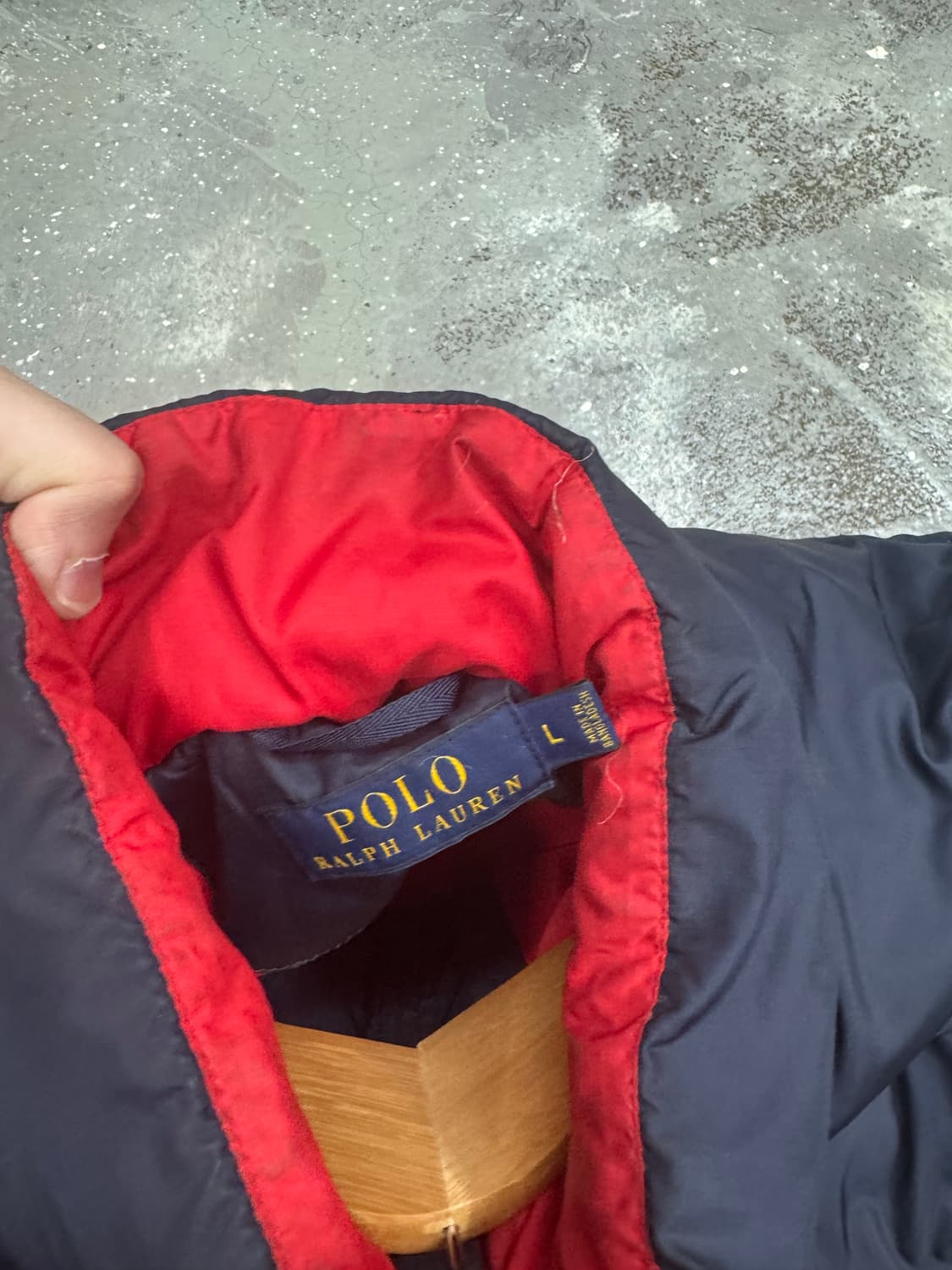 폴로 탈론 지퍼 패딩 충전재 빠방함 105이하추천 상품이미지4