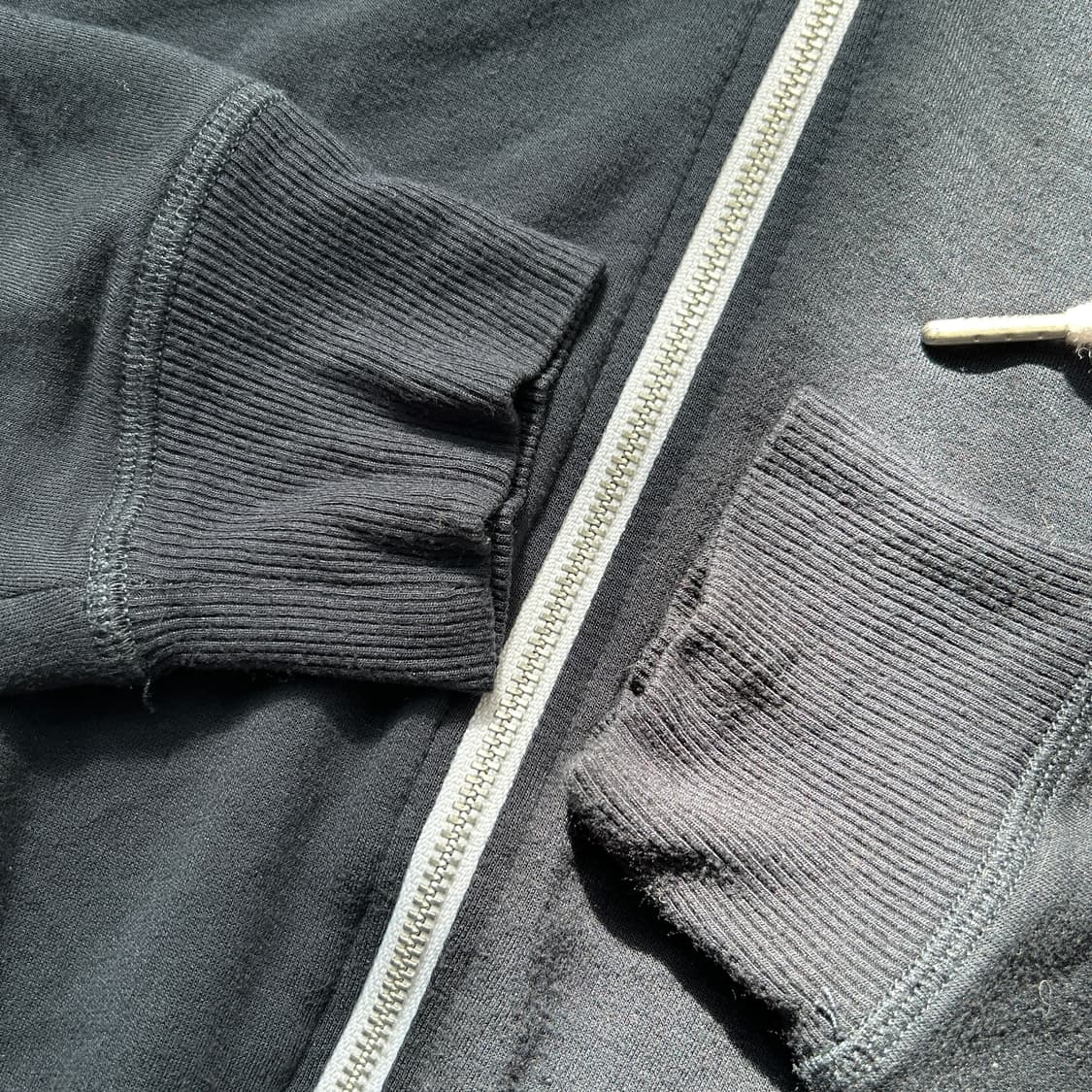 타미 진스 네이비 크롭 후드집업 상품이미지5