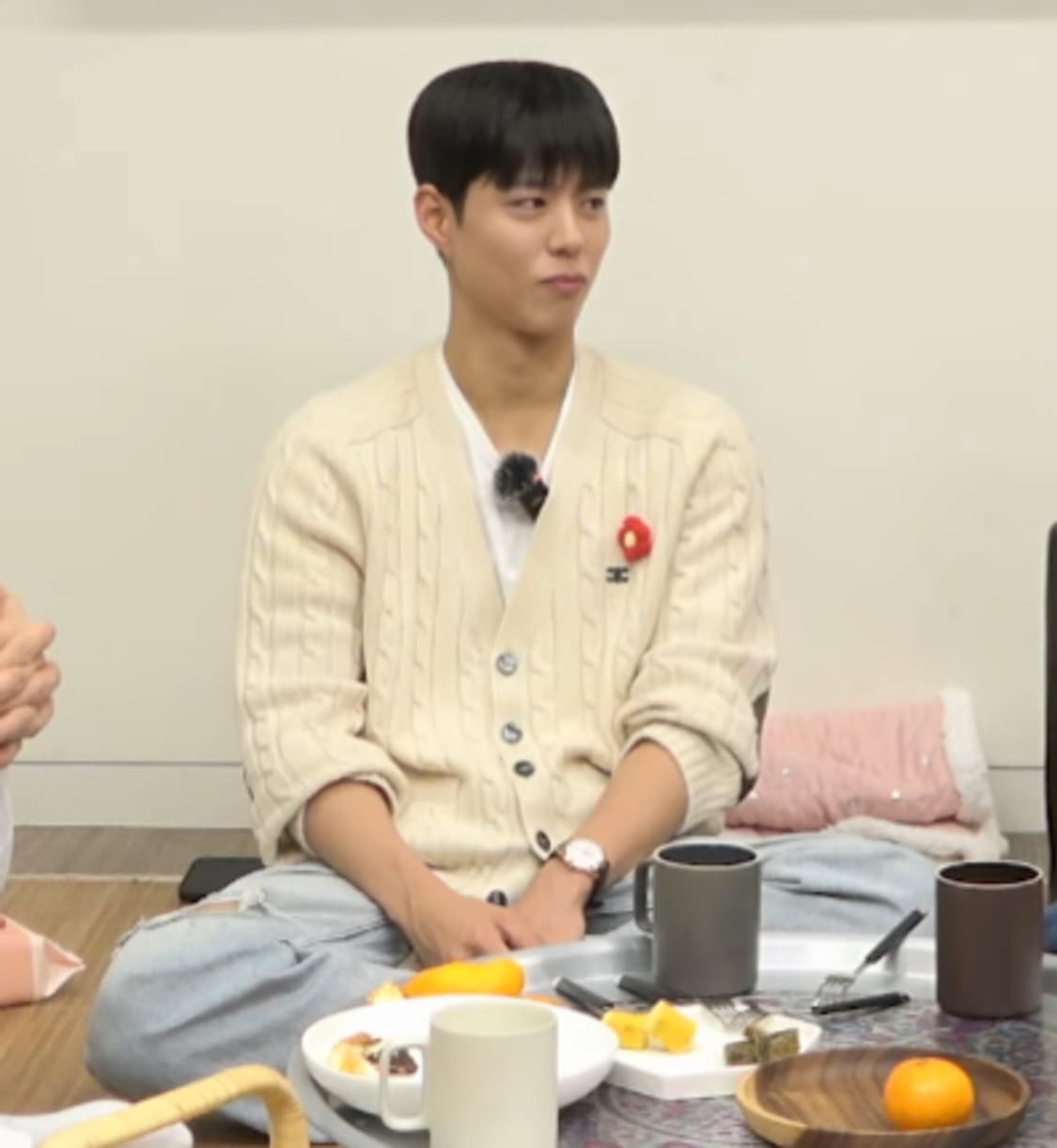 [박보검착용] 셀린느 캐시미어 100 케이블 가디건 S사이즈 !!!!! 상품이미지2