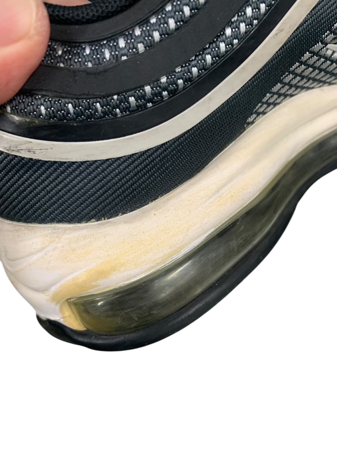 나이키 에어맥스 97 울트라 17 블랙 퓨어 플래티넘 255  상품이미지10