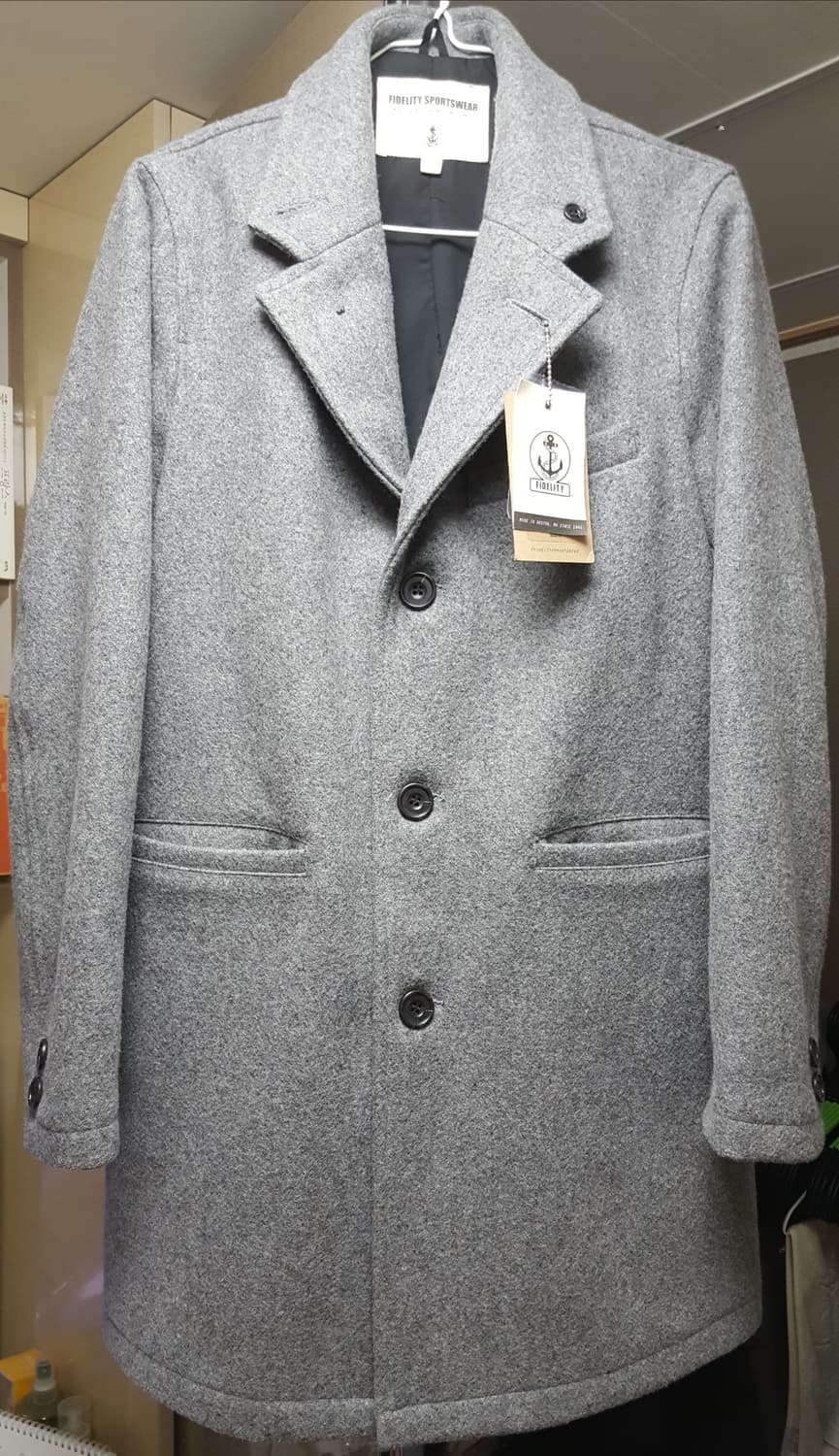 [Fidelity] 피델리티 싱글 체스터 코트 S 상품이미지1