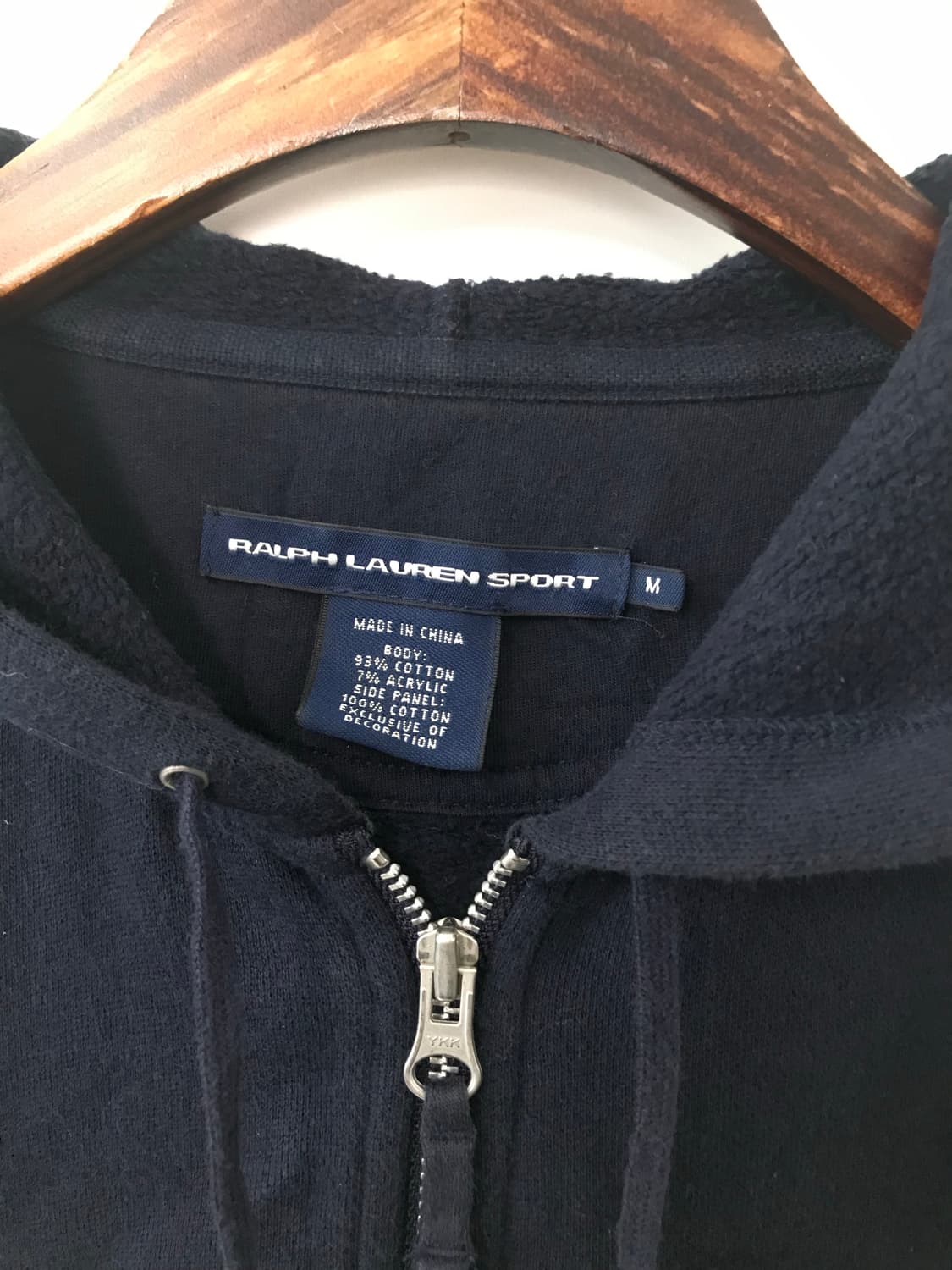 폴로 랄프로렌 스펠아웃 네이비 후드집업 상품이미지5