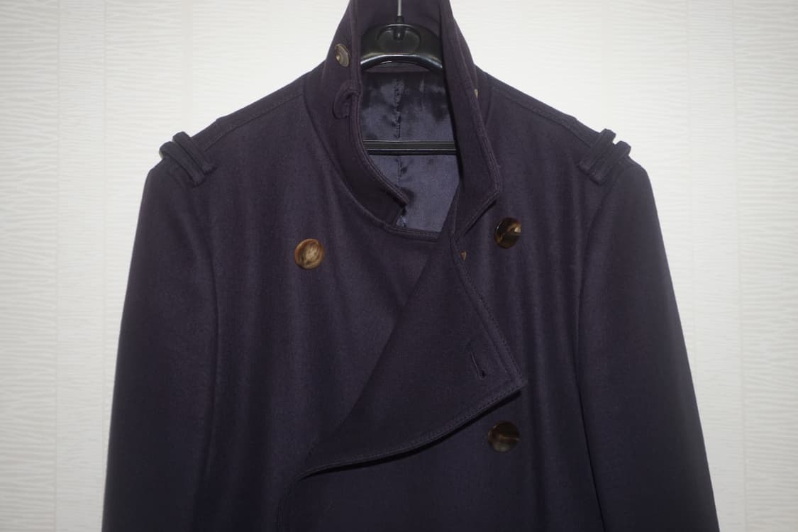 우영미 09F/W 바이올렛 코트 상품이미지1