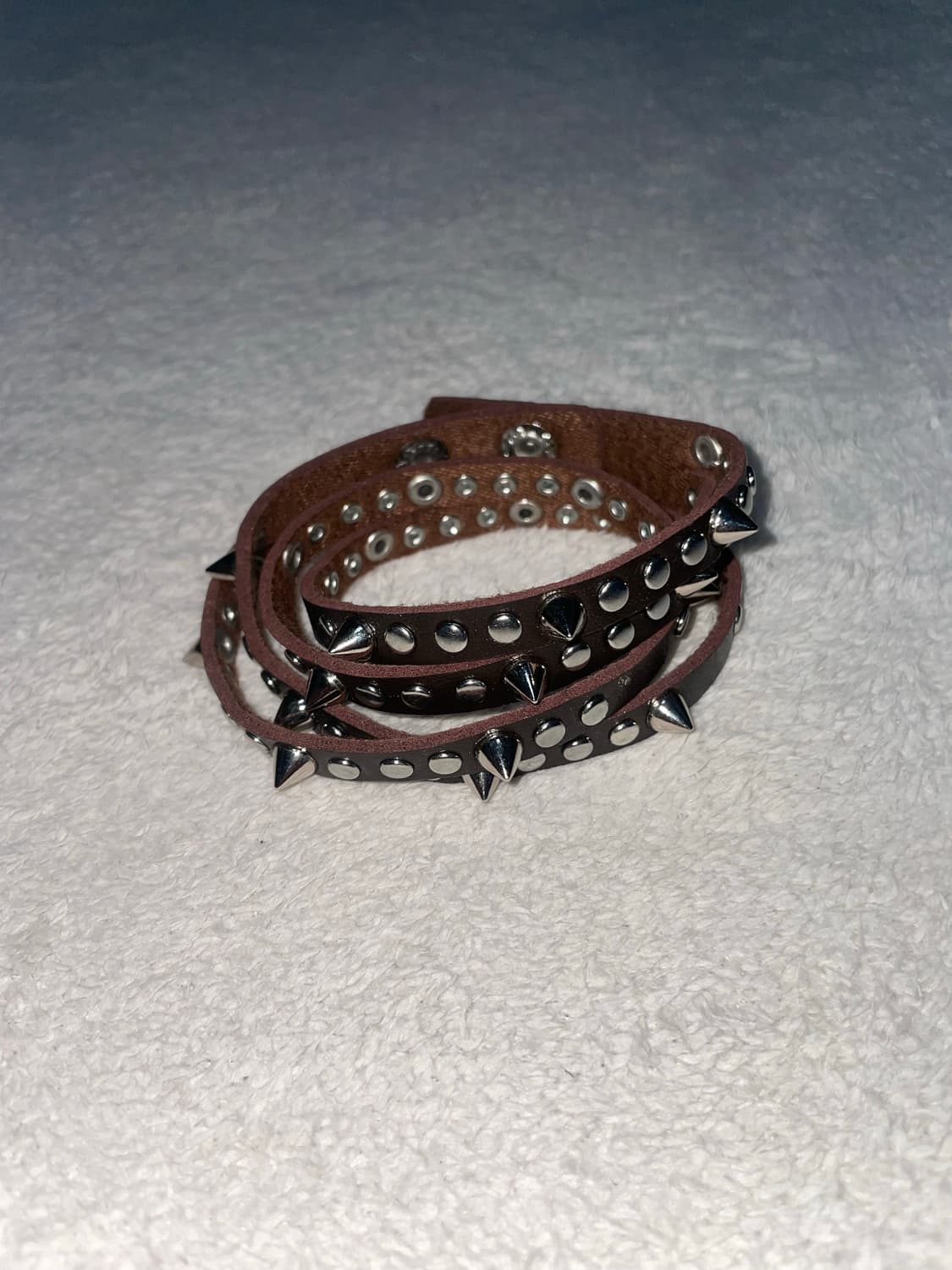 Stud leather Bracelet 상품이미지1