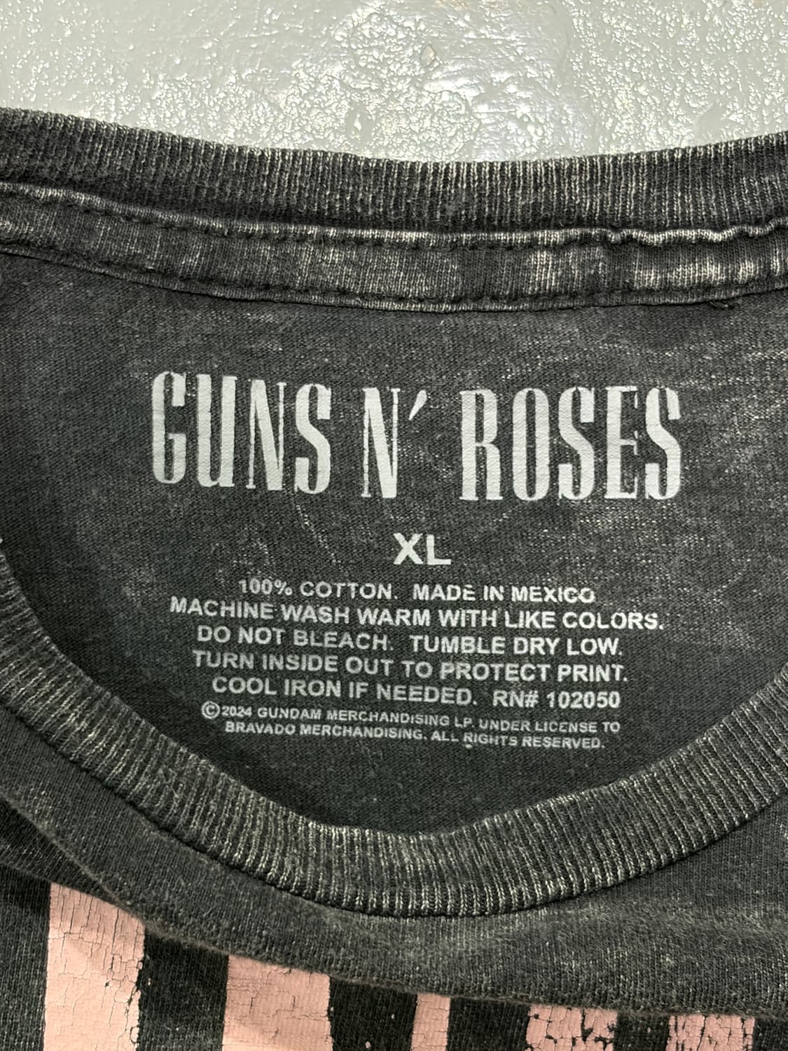 건즈 앤 로지스(Guns N' Roses) 밴드 티 상품이미지3
