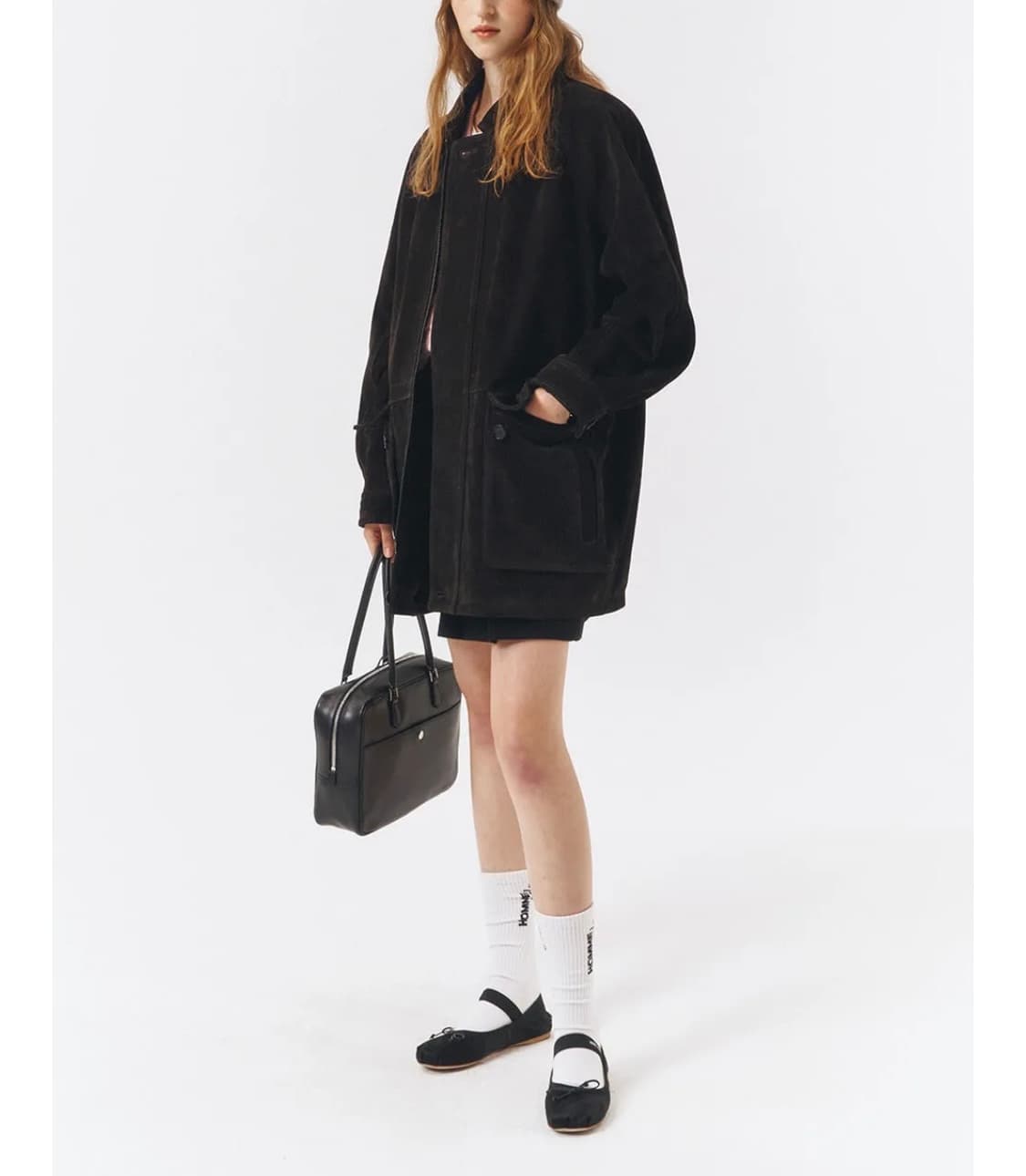 DUNST. 던스트 UNISEX LILY SUEDE HALF JACKET 상품이미지5