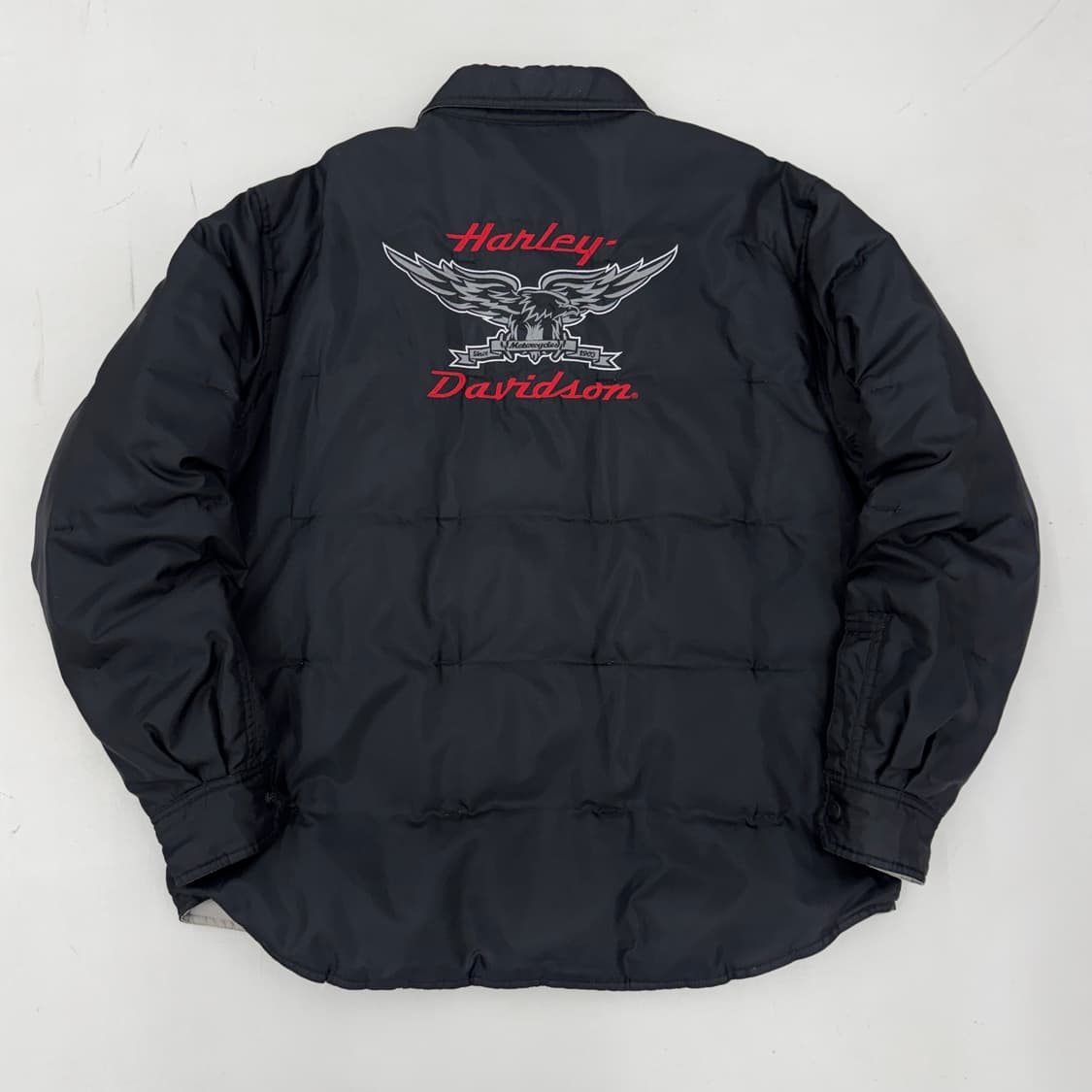 할리데이비슨 리버시블 빅로고 구스다운 패딩 상품이미지3