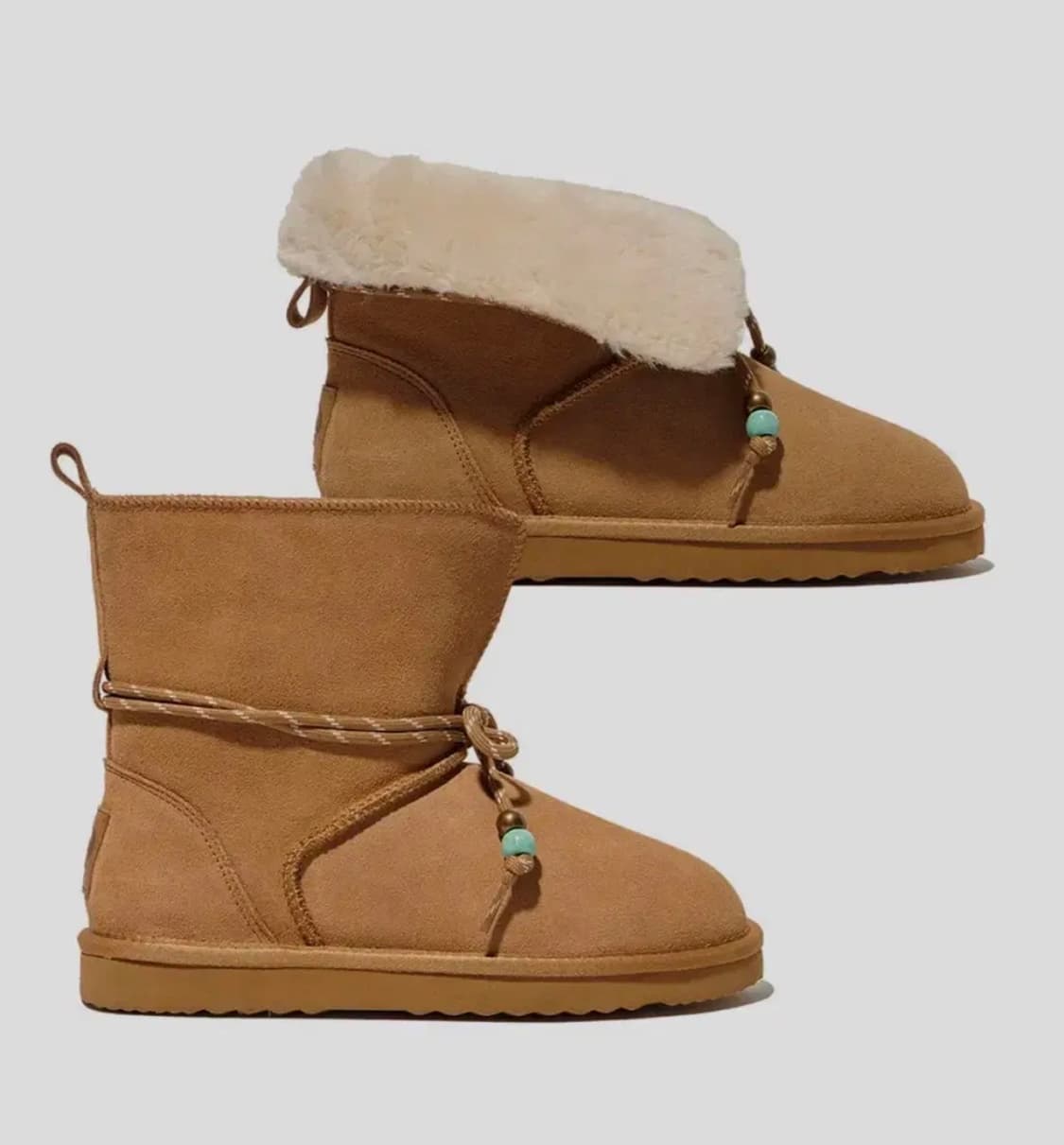 Phyps 피지컬에듀케이션 털 부츠 상품이미지1