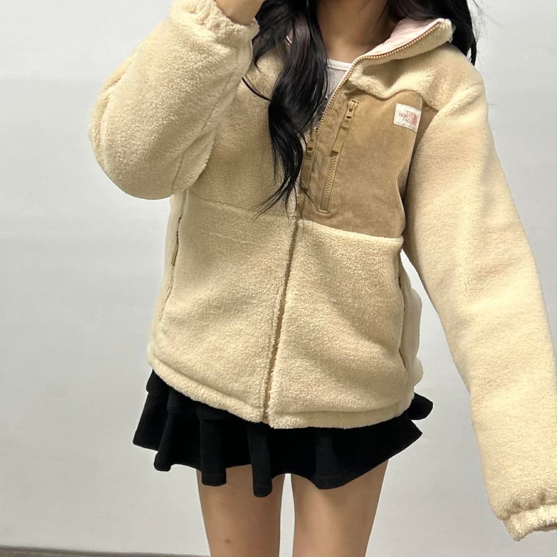 노스페이스 신형 베이비핑크 딸기우유 RDS 다운 자켓 리버서블 에코 푸퍼 상품이미지2