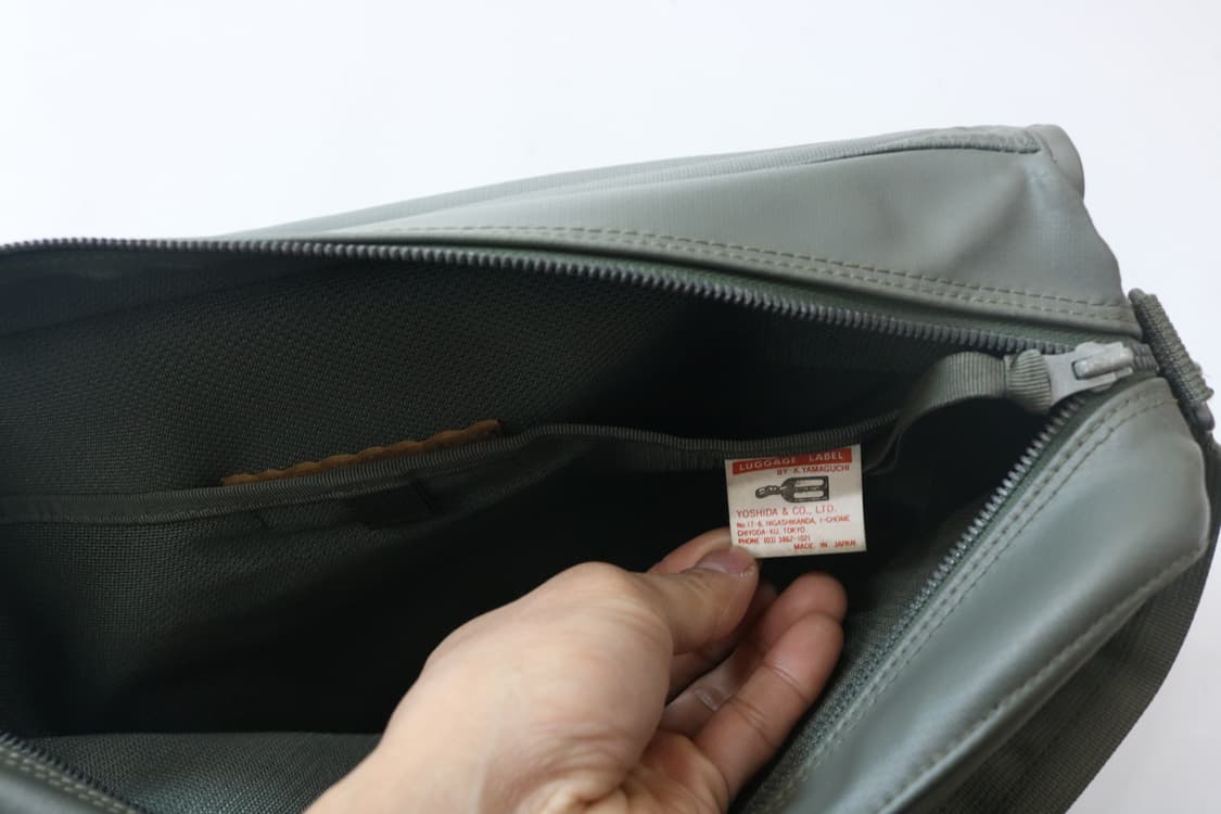 포터 러기지 라벨 뉴 라이너 카키 메신저 크로스백 상품이미지9