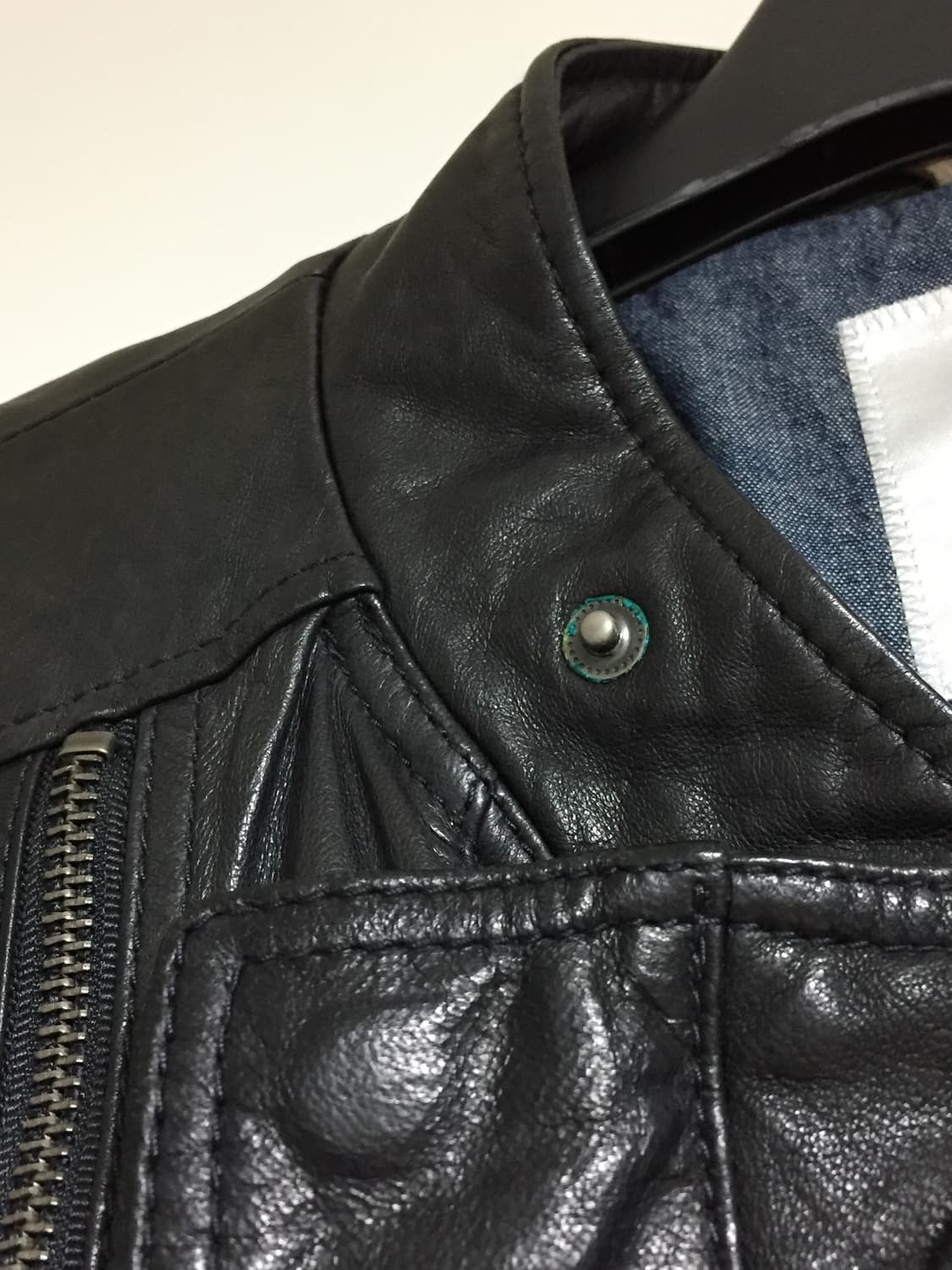 vintage sheepskin leather jacket 상품이미지4