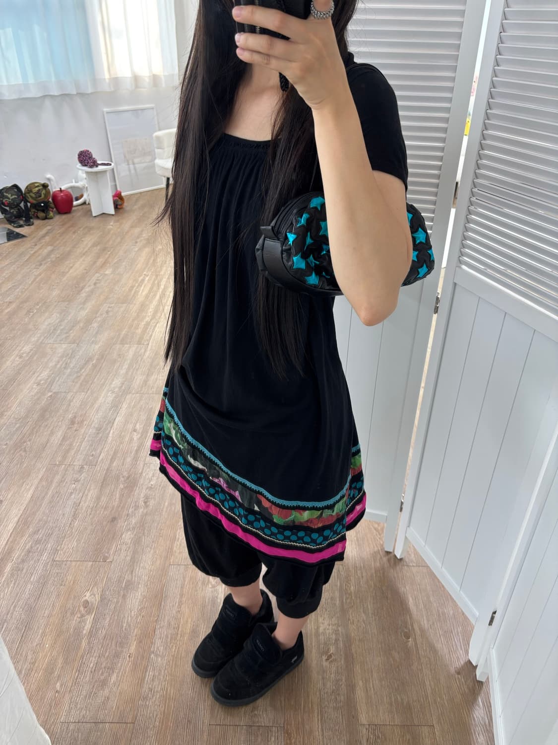 츠모리치사토 리얼레더 별 백 상품이미지10