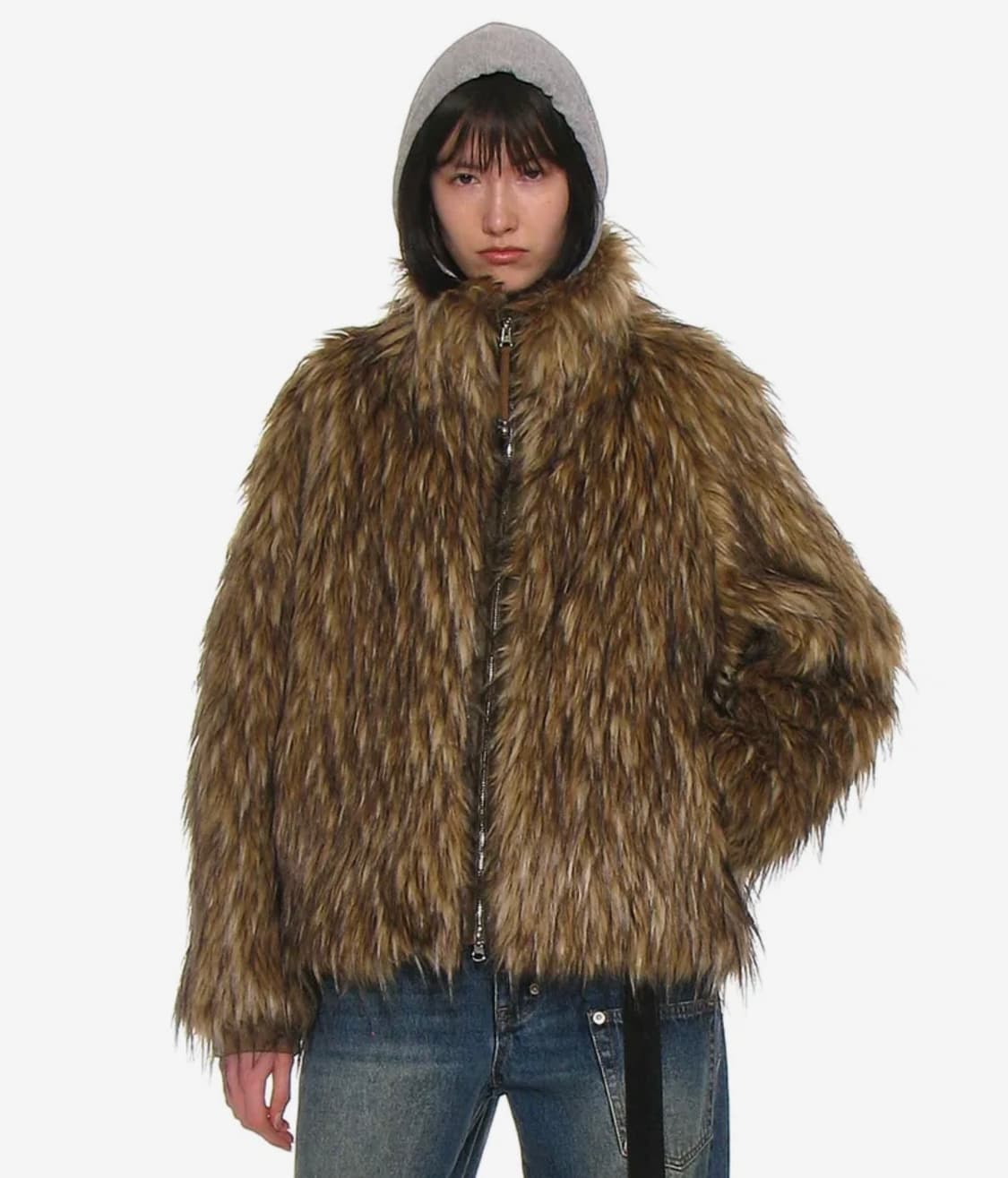 파르티멘토 하이넥 퍼 집업 상품이미지1