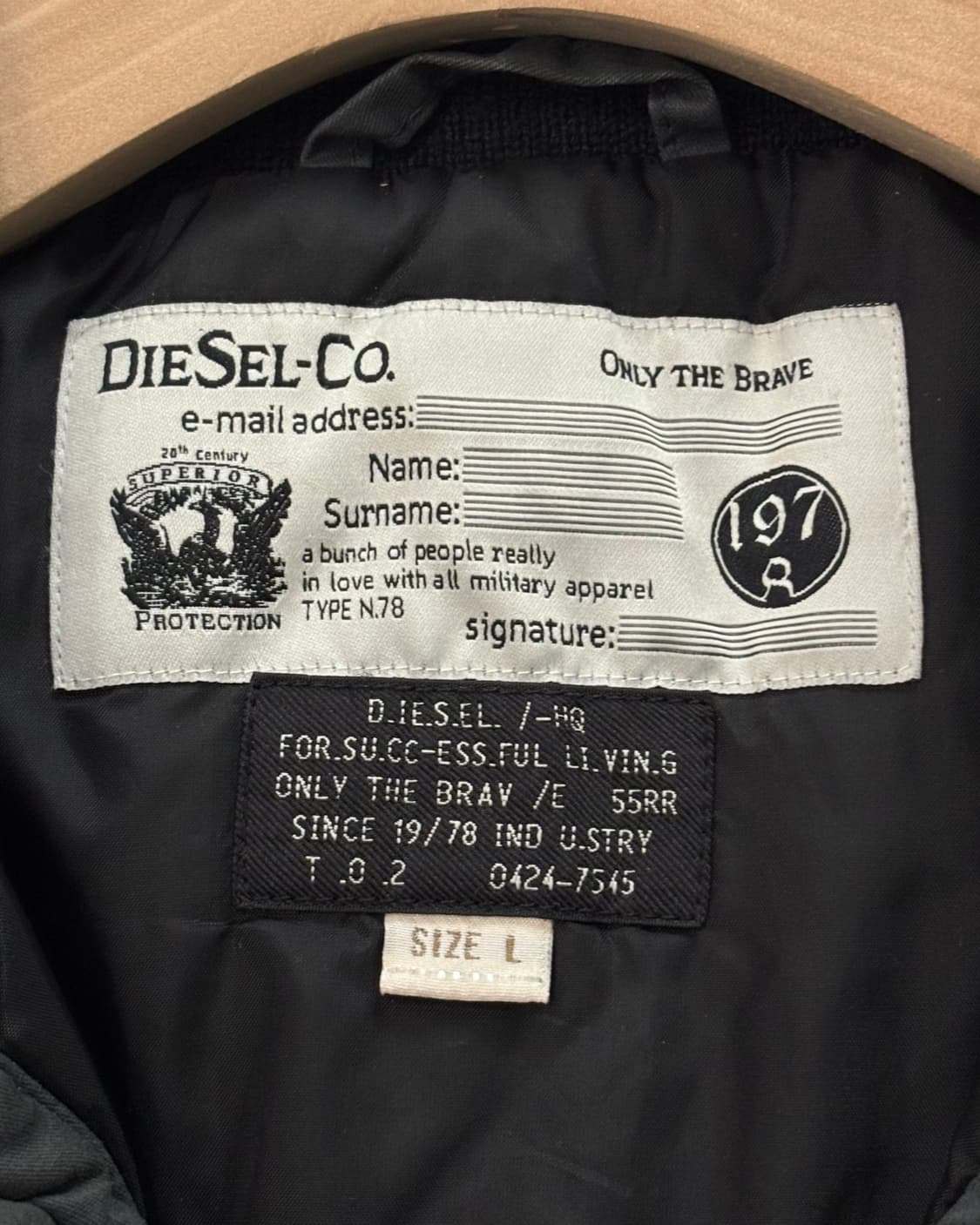 Diesel 디젤 차콜 자켓    상품이미지8