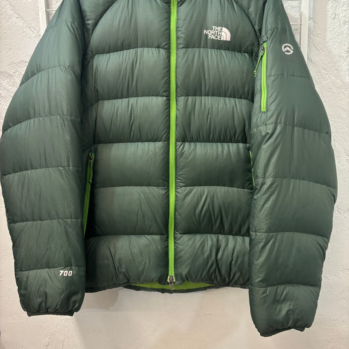 노스페이스 엘리시움 그린 패딩 자켓 L 상품이미지4