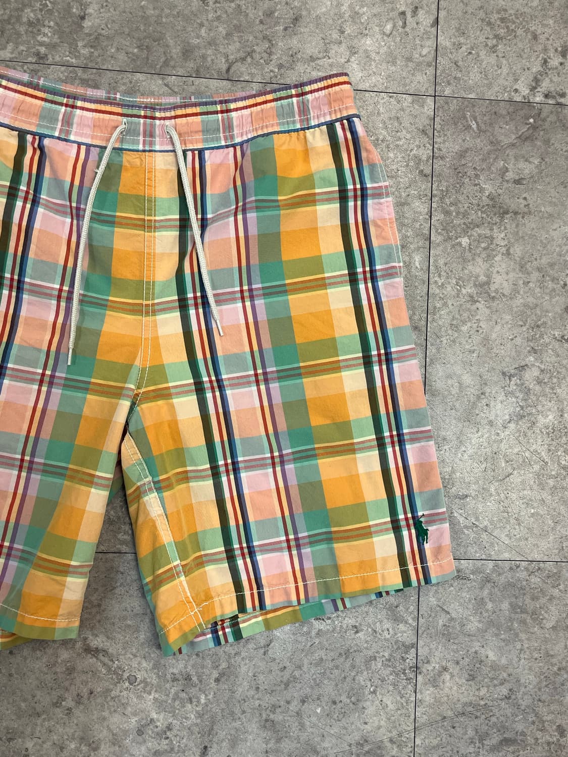 폴로 랄프로렌 멀티 체크 하프 팬츠 S #csz3717 상품이미지5