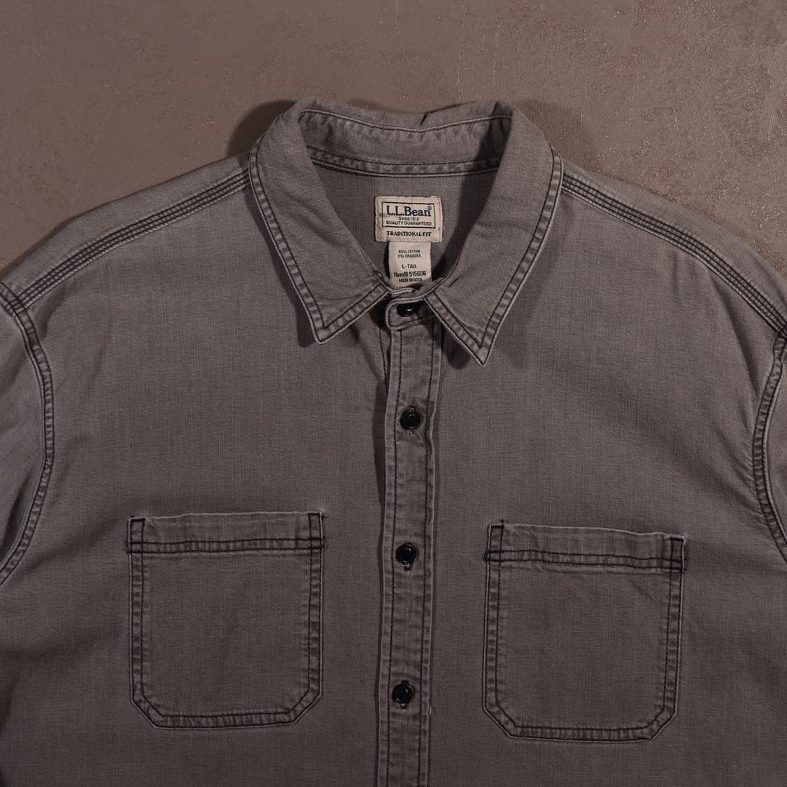 엘엘빈 코튼 워크셔츠 상품이미지2