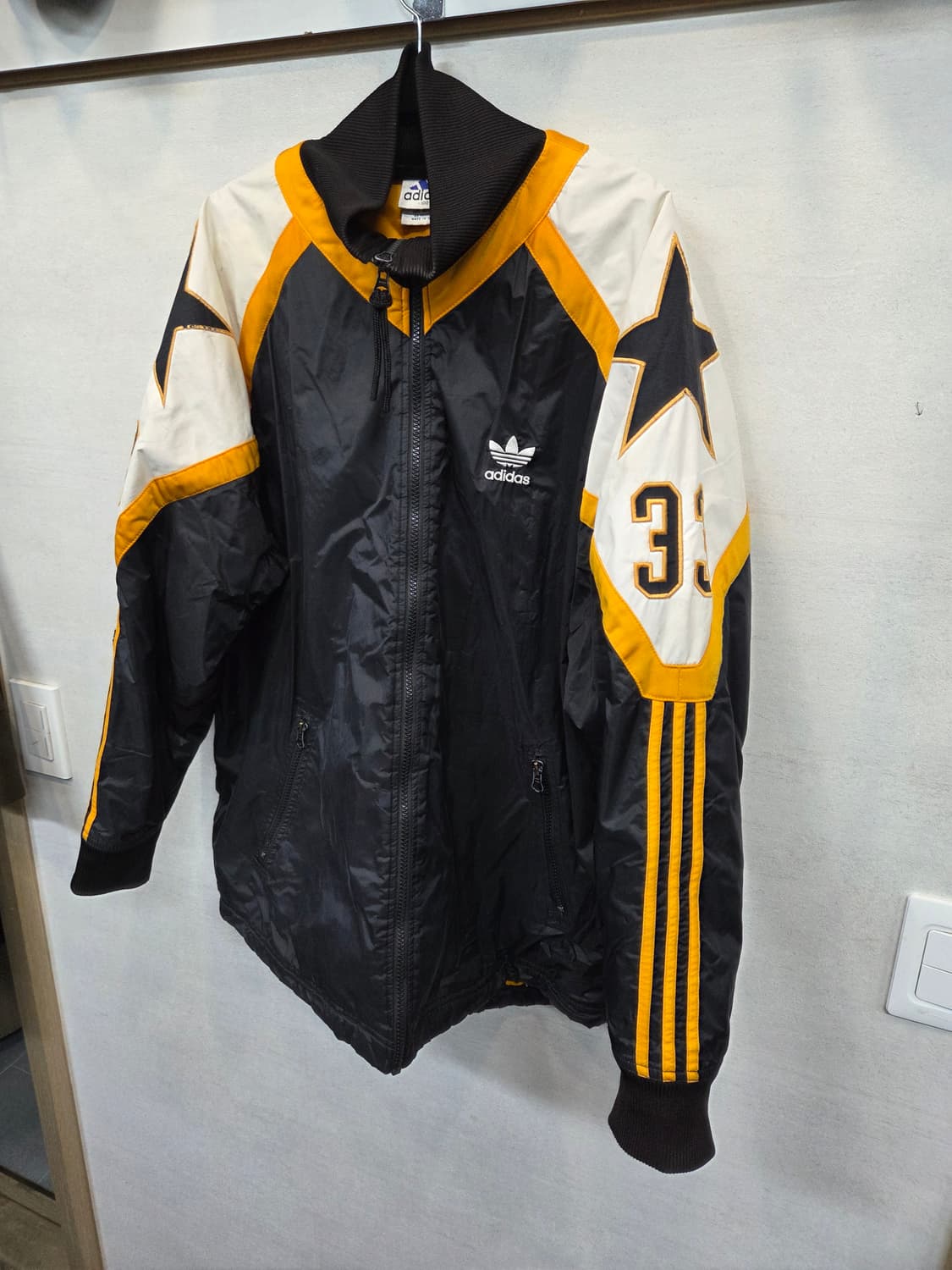 아디다스 올드스쿨 빅트레포일 백로고 안감퀄팅 자켓 L 상품이미지6