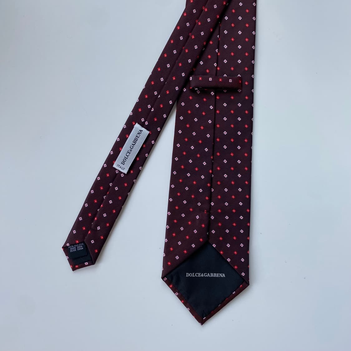돌체 앤 가바나 (D&G) 신형라벨 명품 정품넥타이 상품이미지3