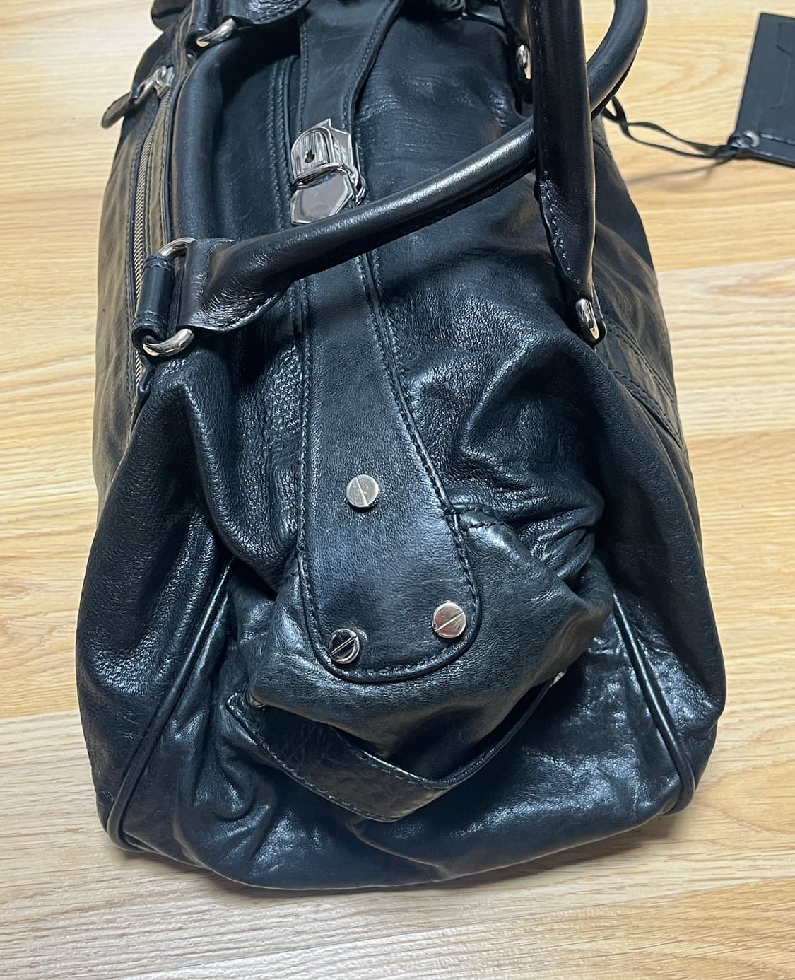 발렌시아가 빈티지 볼링백 상품이미지5