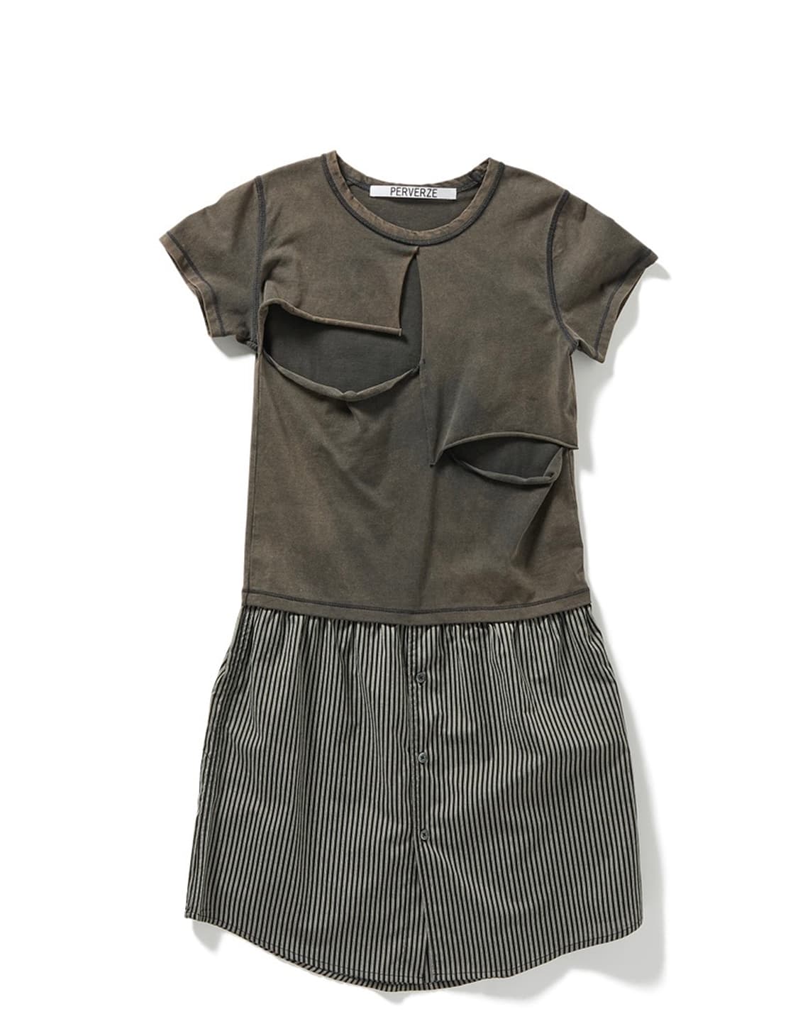 perverze combined t-shirt dress  상품이미지1