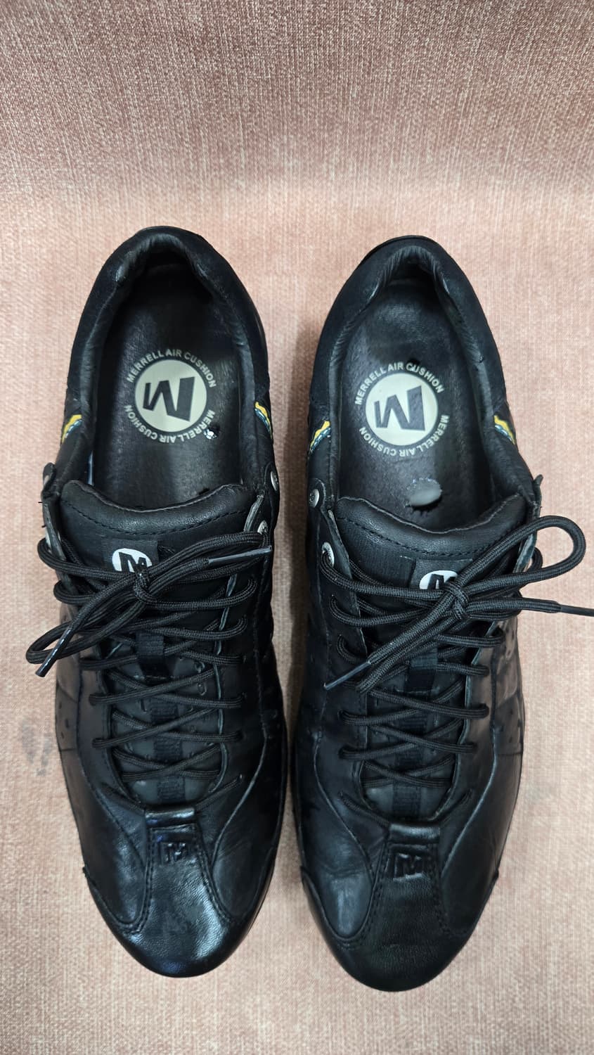 메렐(Merrell) 275mm-  에어 쿠션 블랙 레더스니커즈 상품이미지2