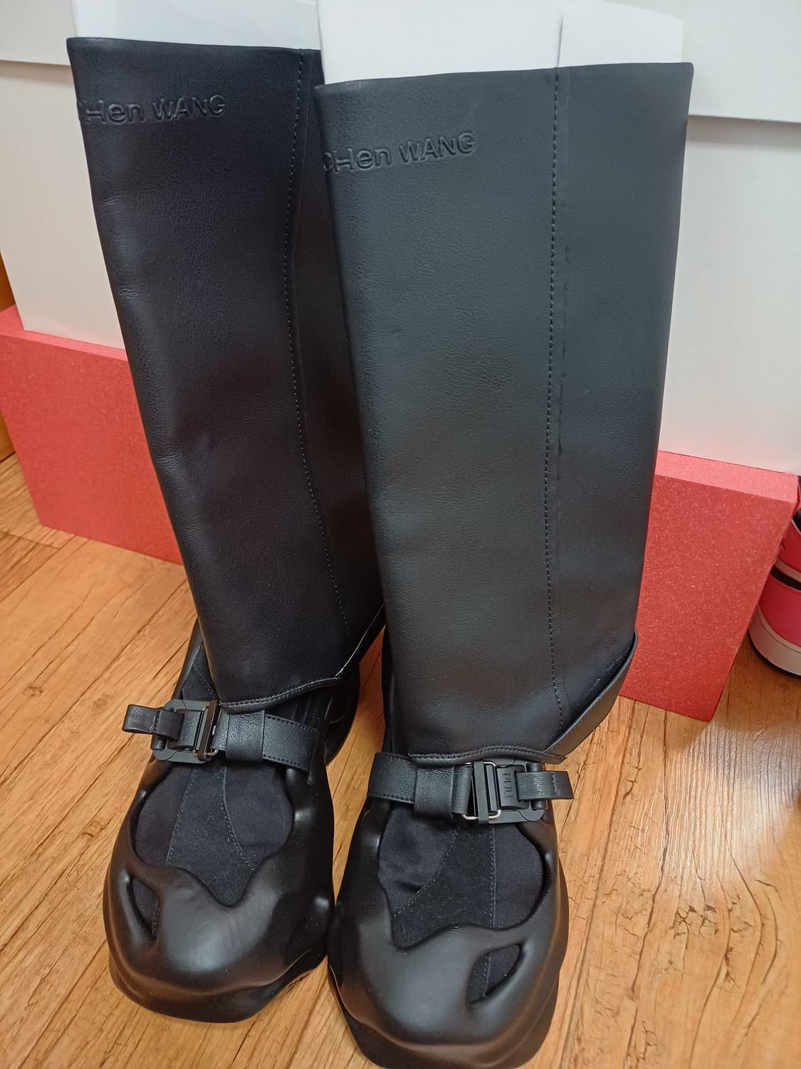 펑첸왕 로고버클3D 하이부츠 상품이미지3