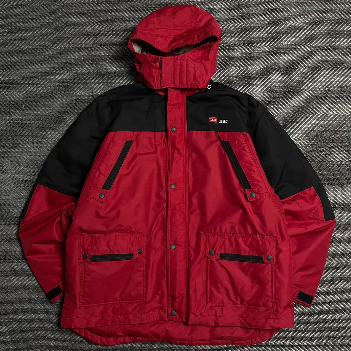 00s DISEL 디젤 아카이브 배색 박시핏 마운틴 자켓y 5389 상품이미지2