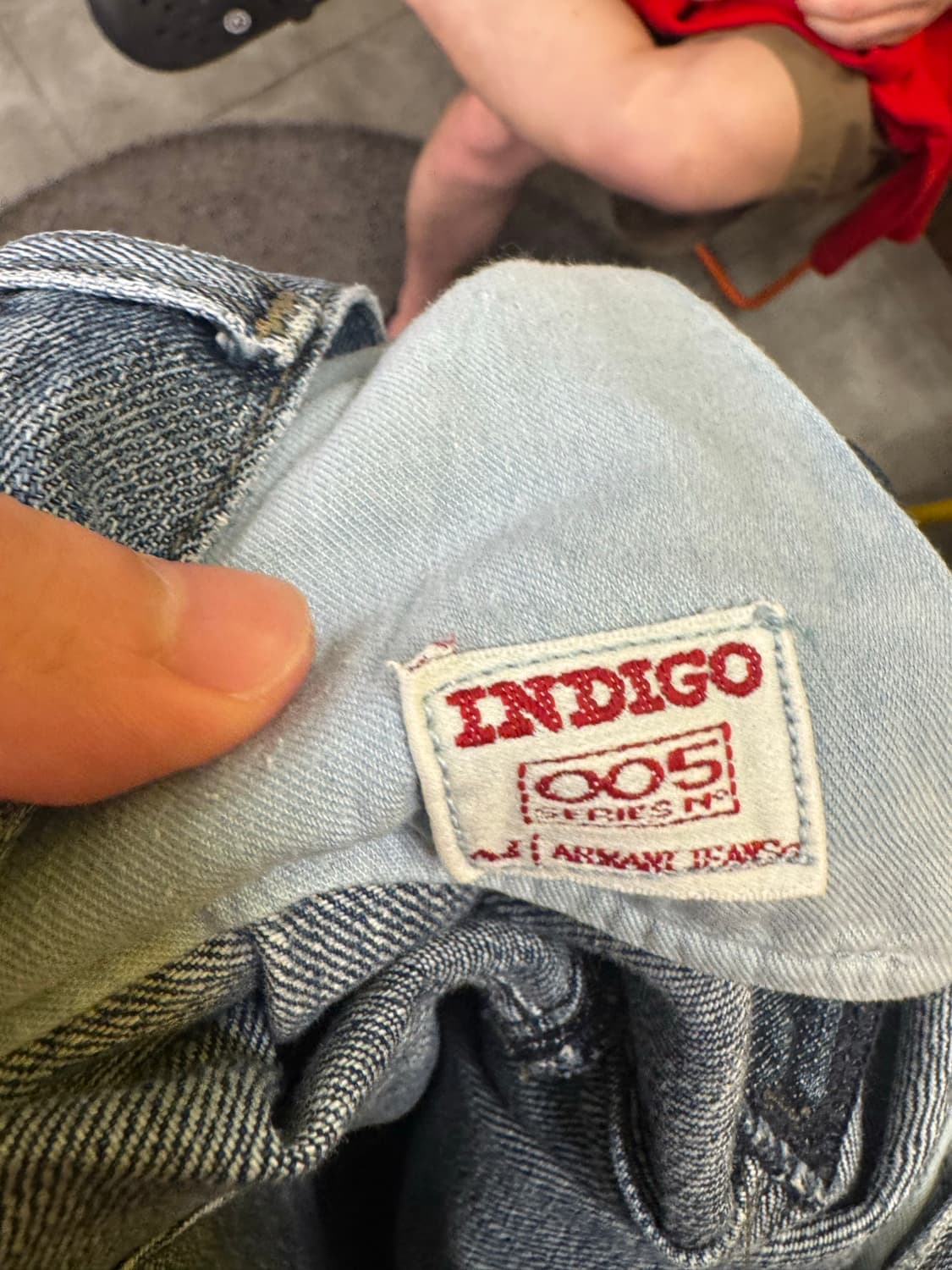 90s Armani Jeans denim pants 상품이미지7