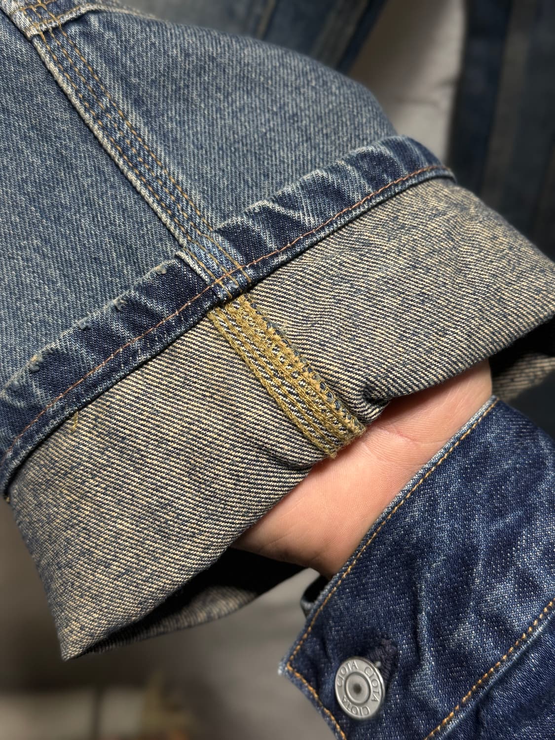Carhartt 칼하트 데님 더블니 카펜터 팬츠 아메리칸 캐쥬얼 워크웨어 상품이미지6
