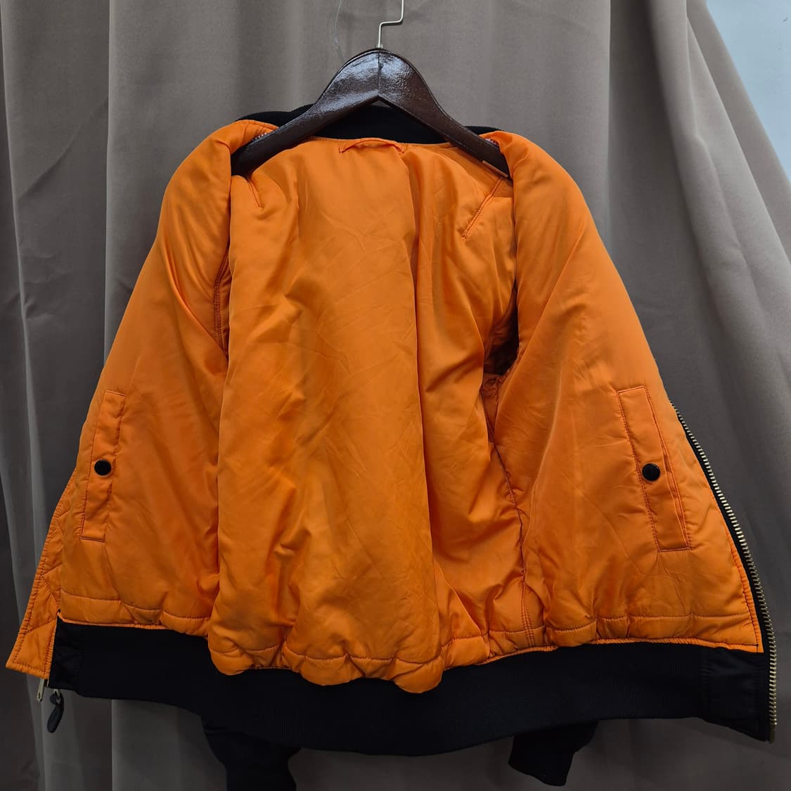 알파인더스트리 MA-1 플라이트 자켓 S 상품이미지2