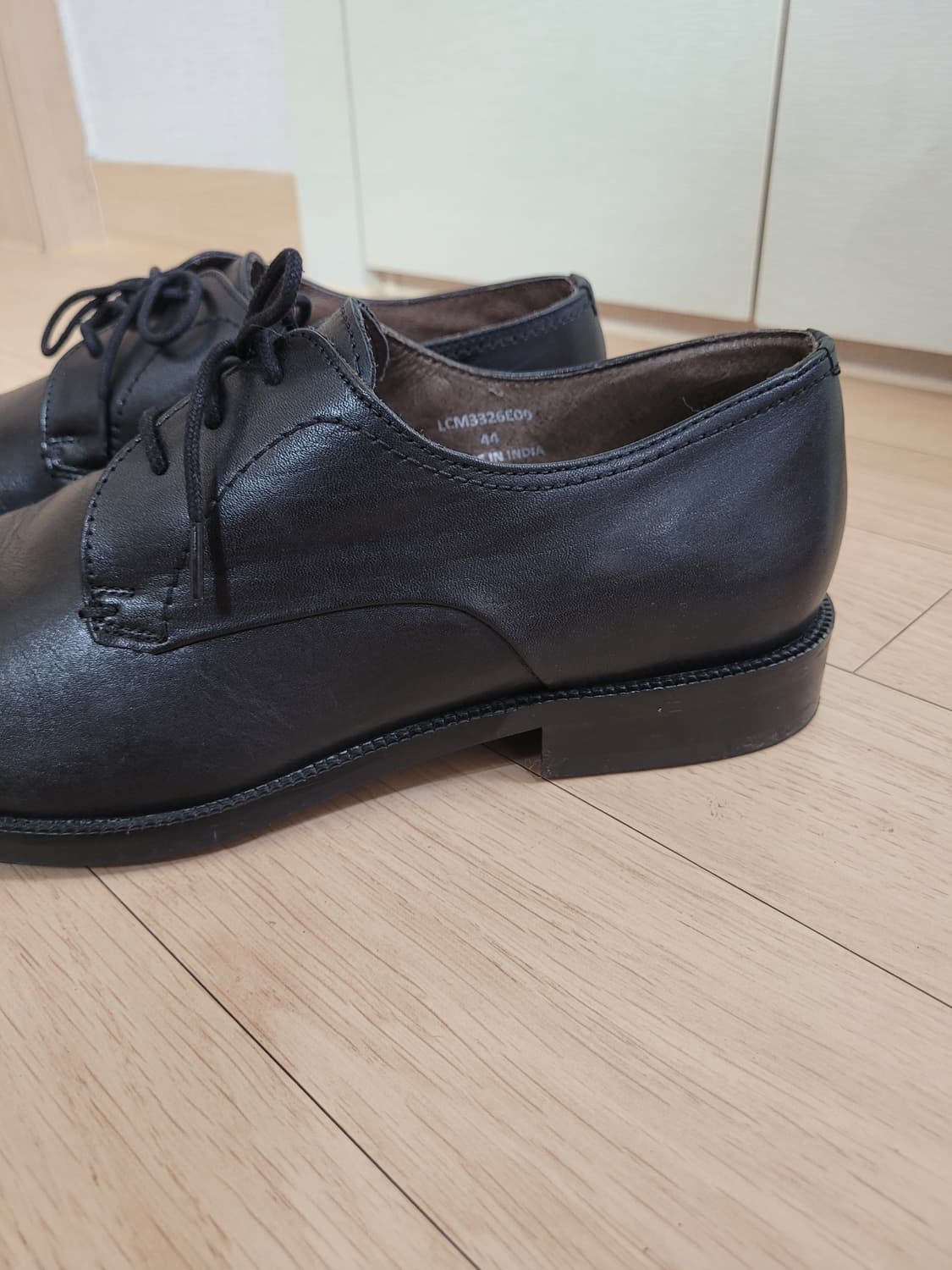 엘칸토 ELCANTO 스트레이트팁 더비 285 블랙 상품이미지5